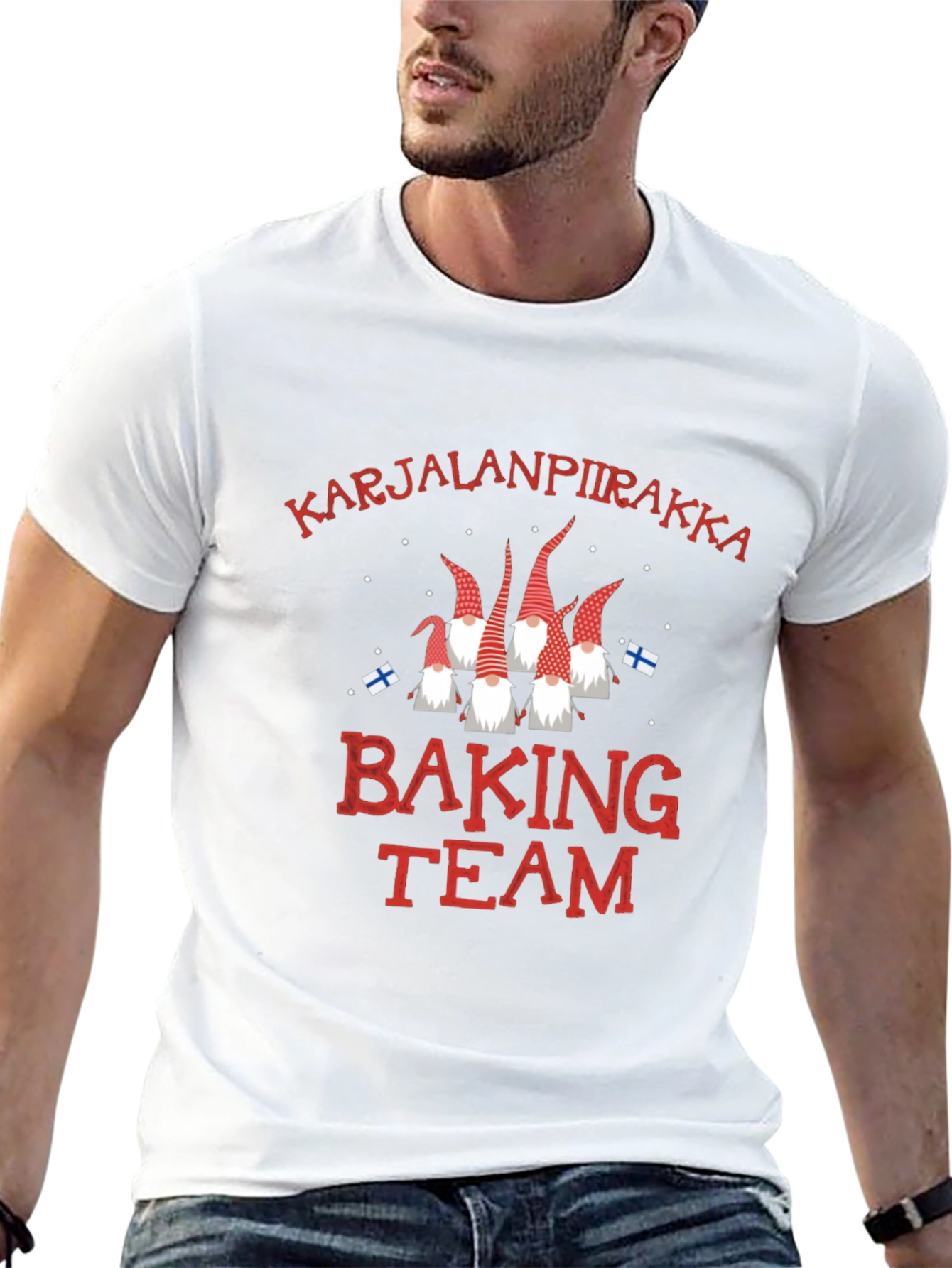 Karjalanpiirakka Baking Team T-Shirt