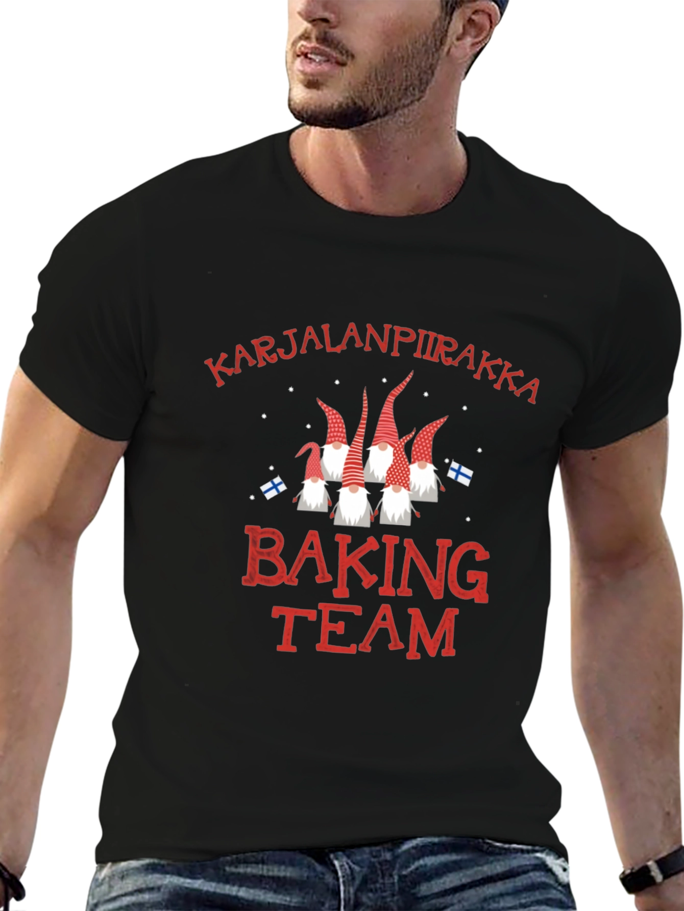 Karjalanpiirakka Baking Team T-Shirt