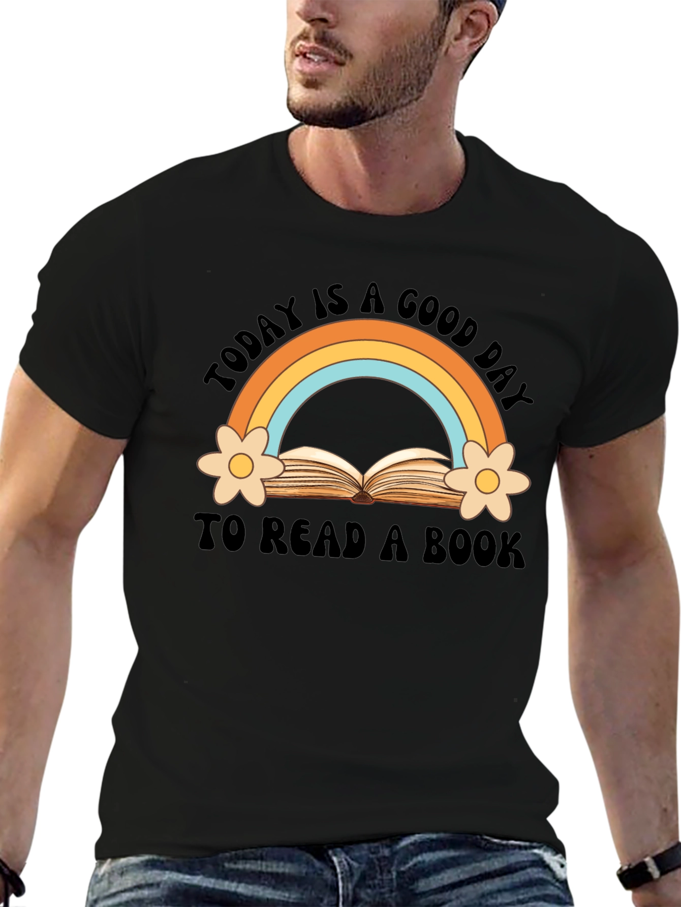 Good Day to Read Book Graphic Tee