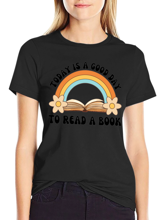 Good Day to Read Book Graphic Tee