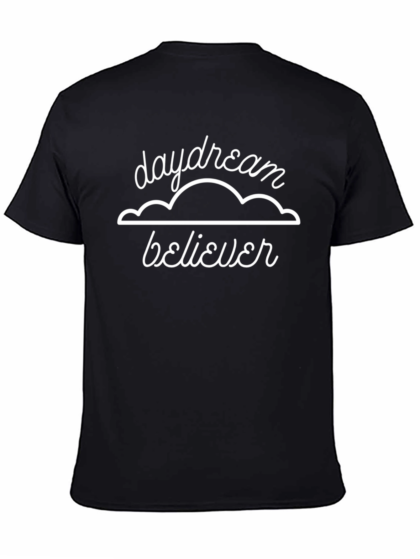 Daydream Believer Black Graphic Tee