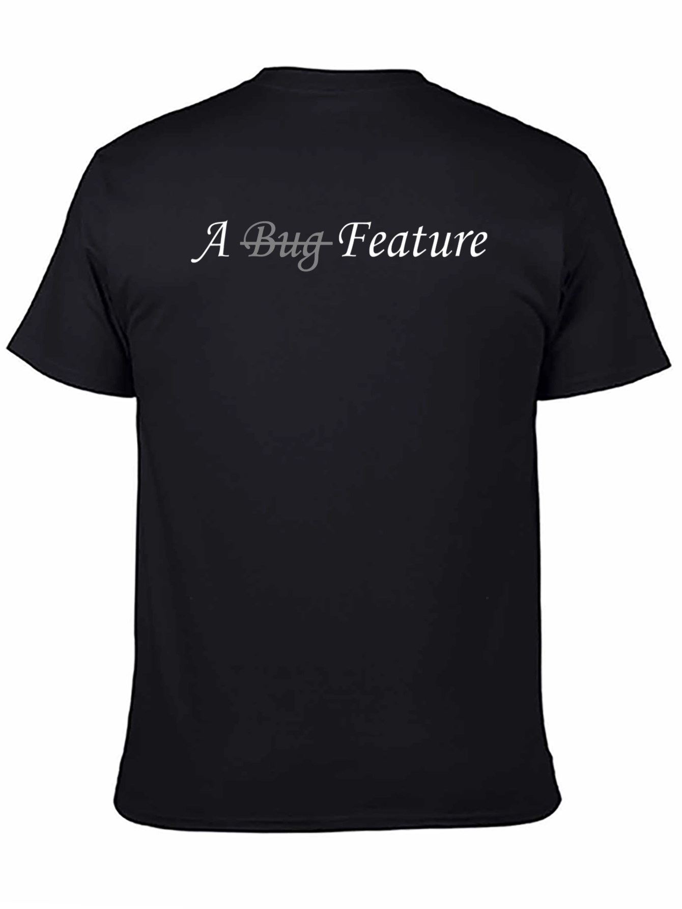 A Bug Feature Black T-Shirt