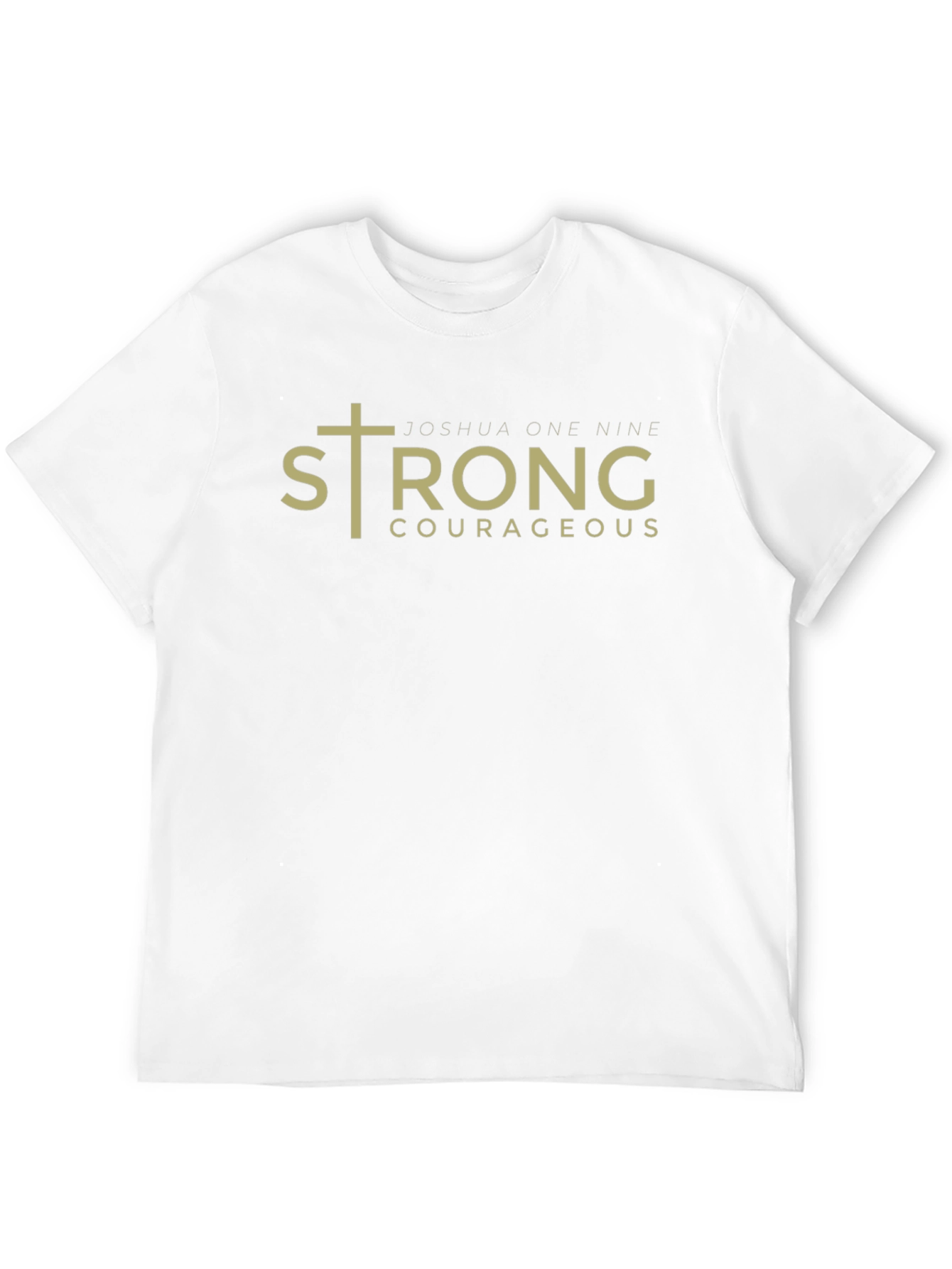 Strong & Courageous Joshua 1:9 Graphic Tee