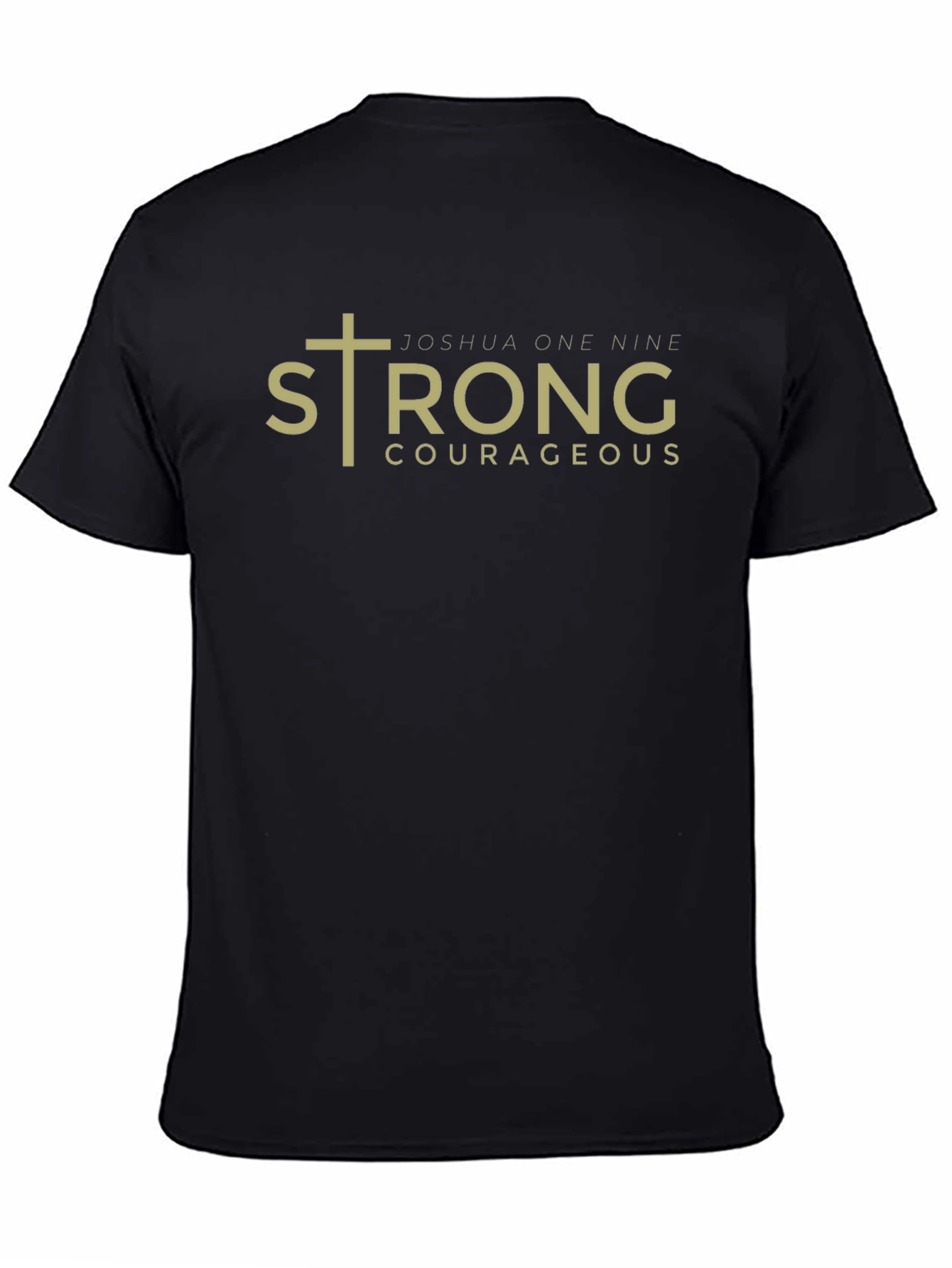 Strong & Courageous Joshua 1:9 Graphic Tee