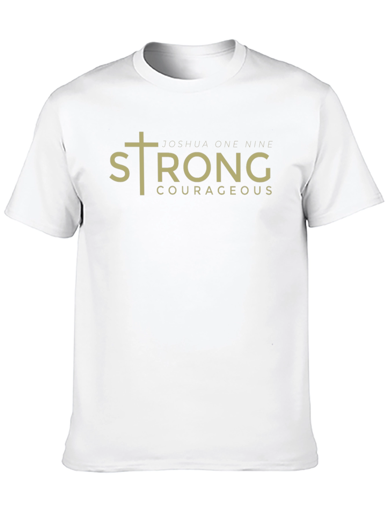 Strong & Courageous Joshua 1:9 Graphic Tee