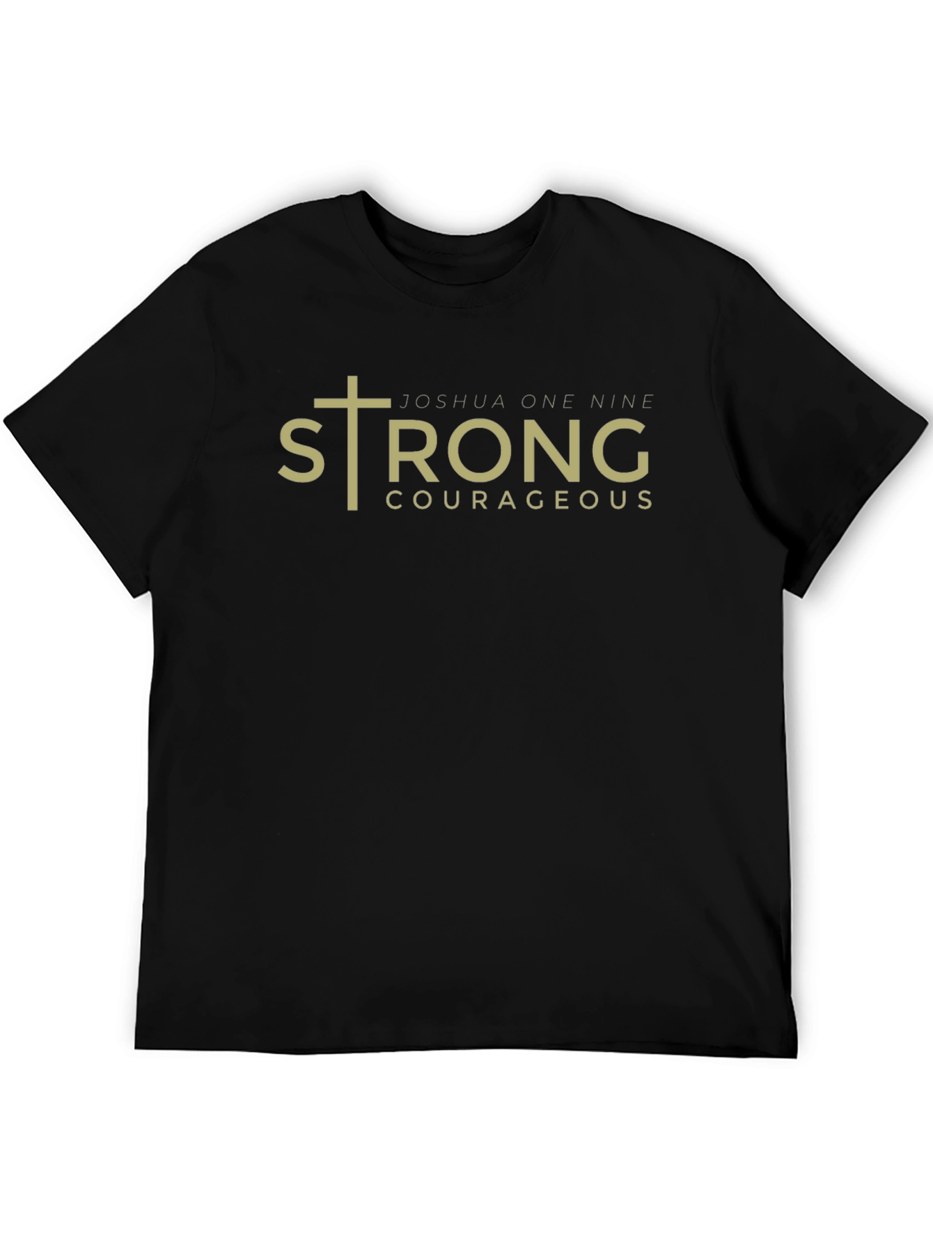 Strong & Courageous Joshua 1:9 Graphic Tee