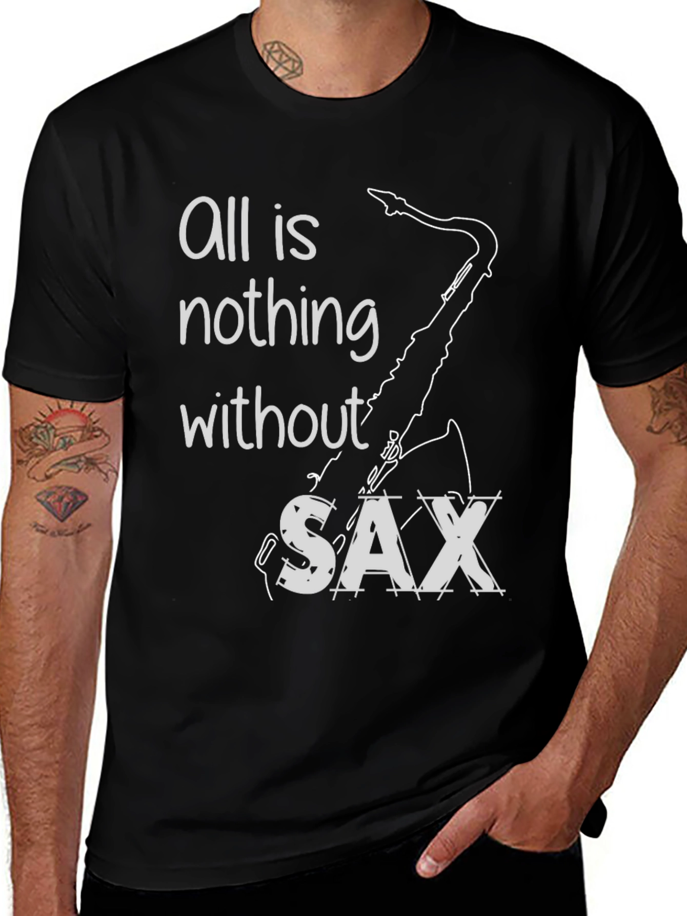 All is Nothing Without Sax T-Shirt
