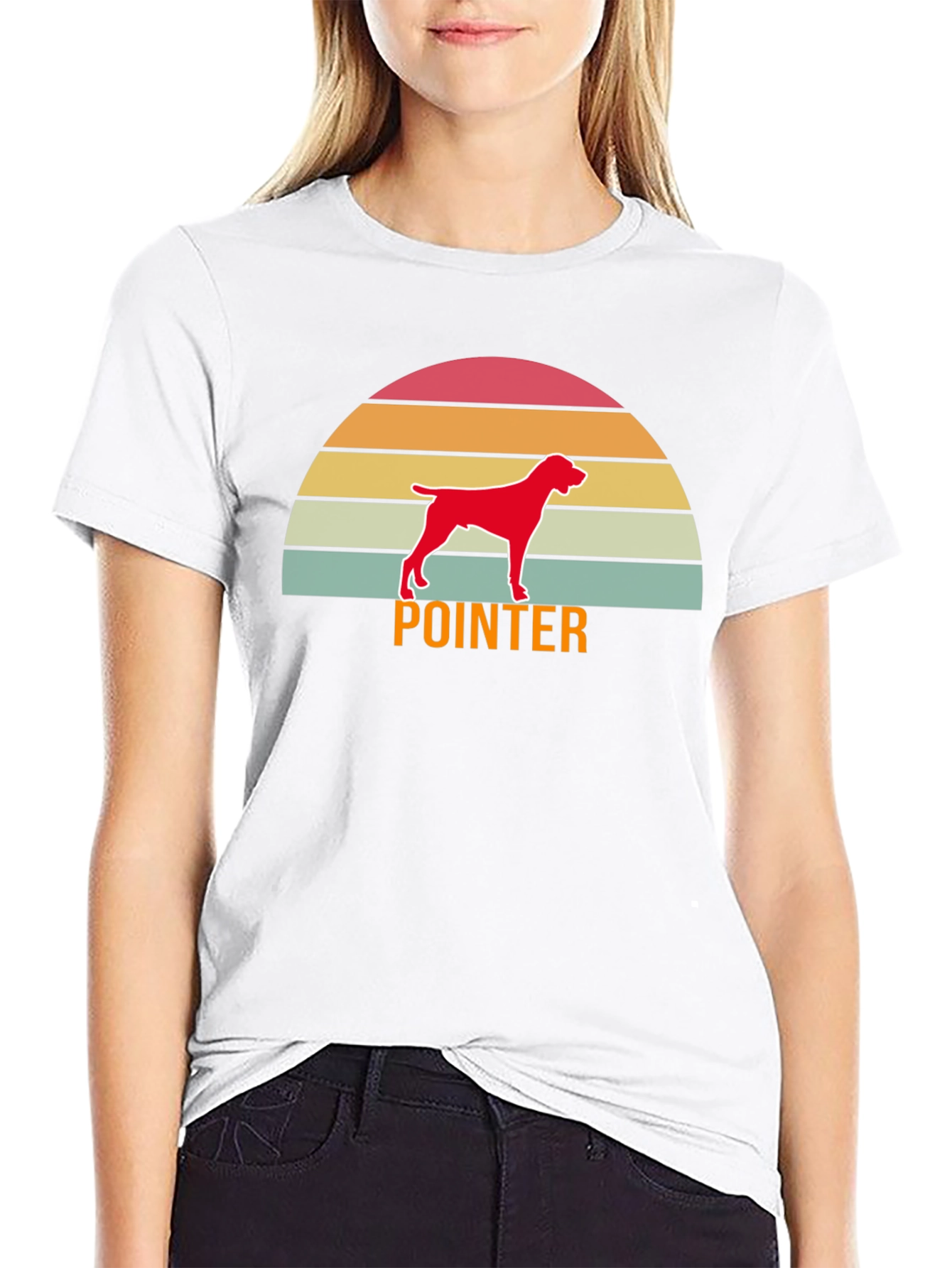 Pointer Dog Retro T-Shirt