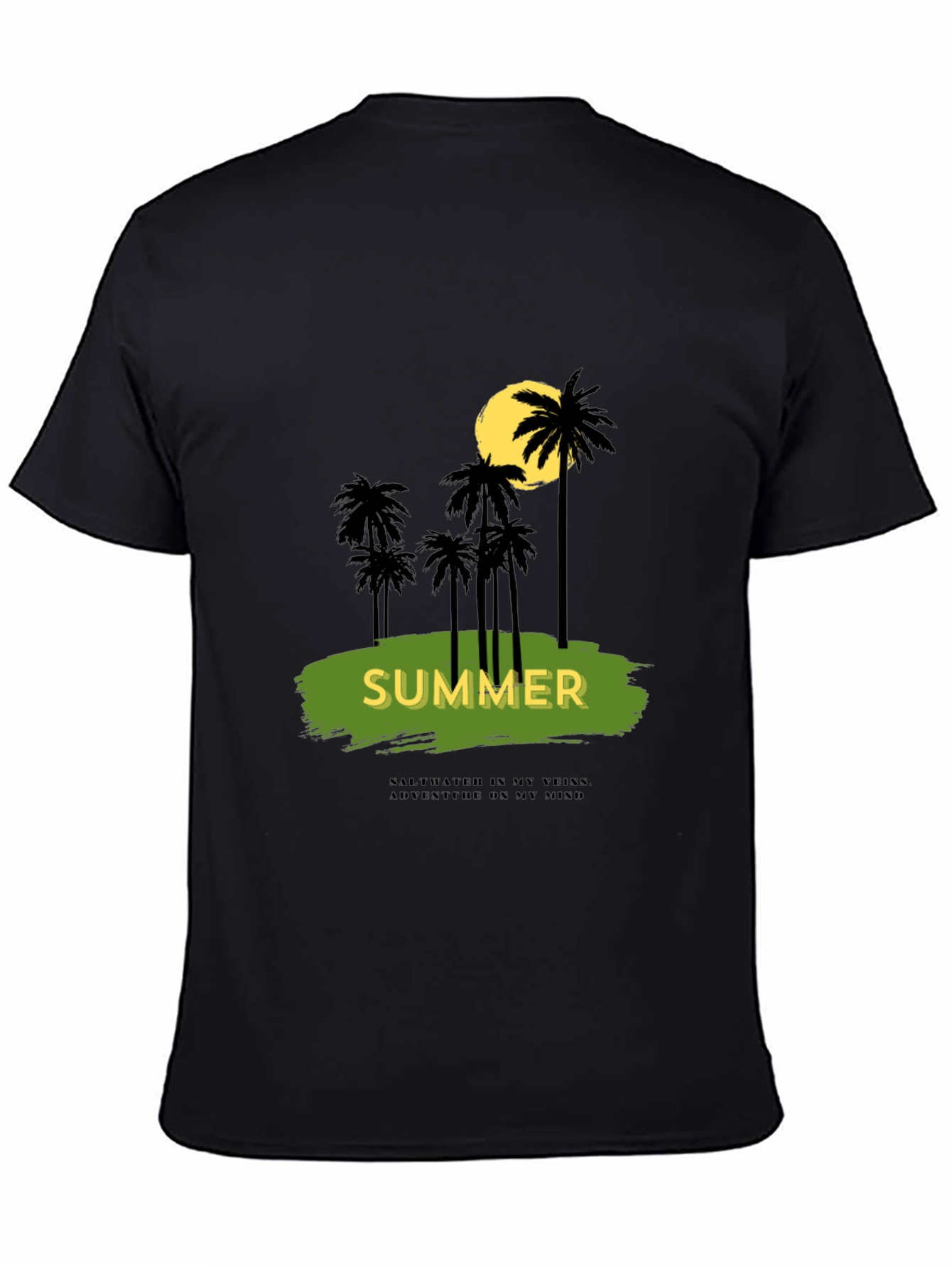 Summer Vibes T-Shirt - Tropical Palm Tree Graphic