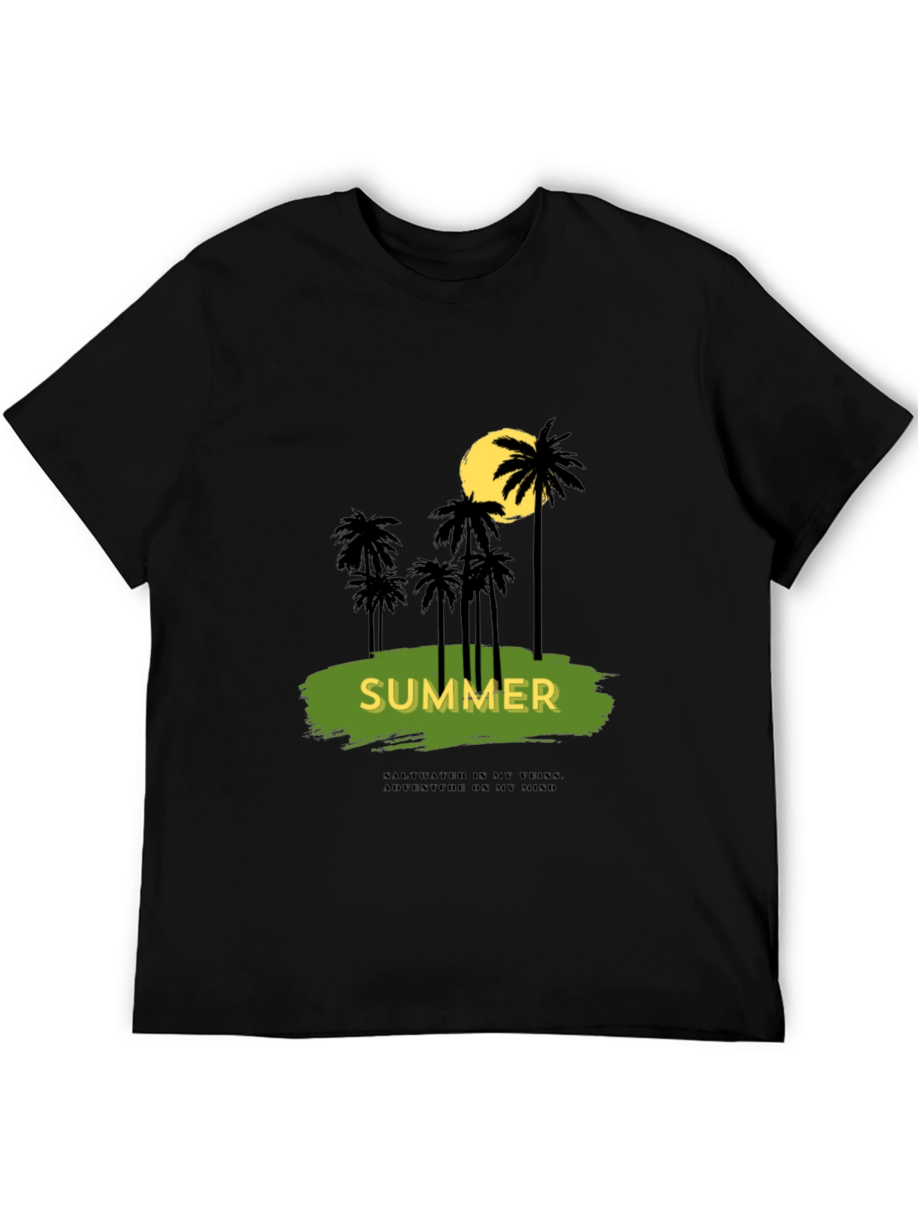 Summer Vibes T-Shirt - Tropical Palm Tree Graphic
