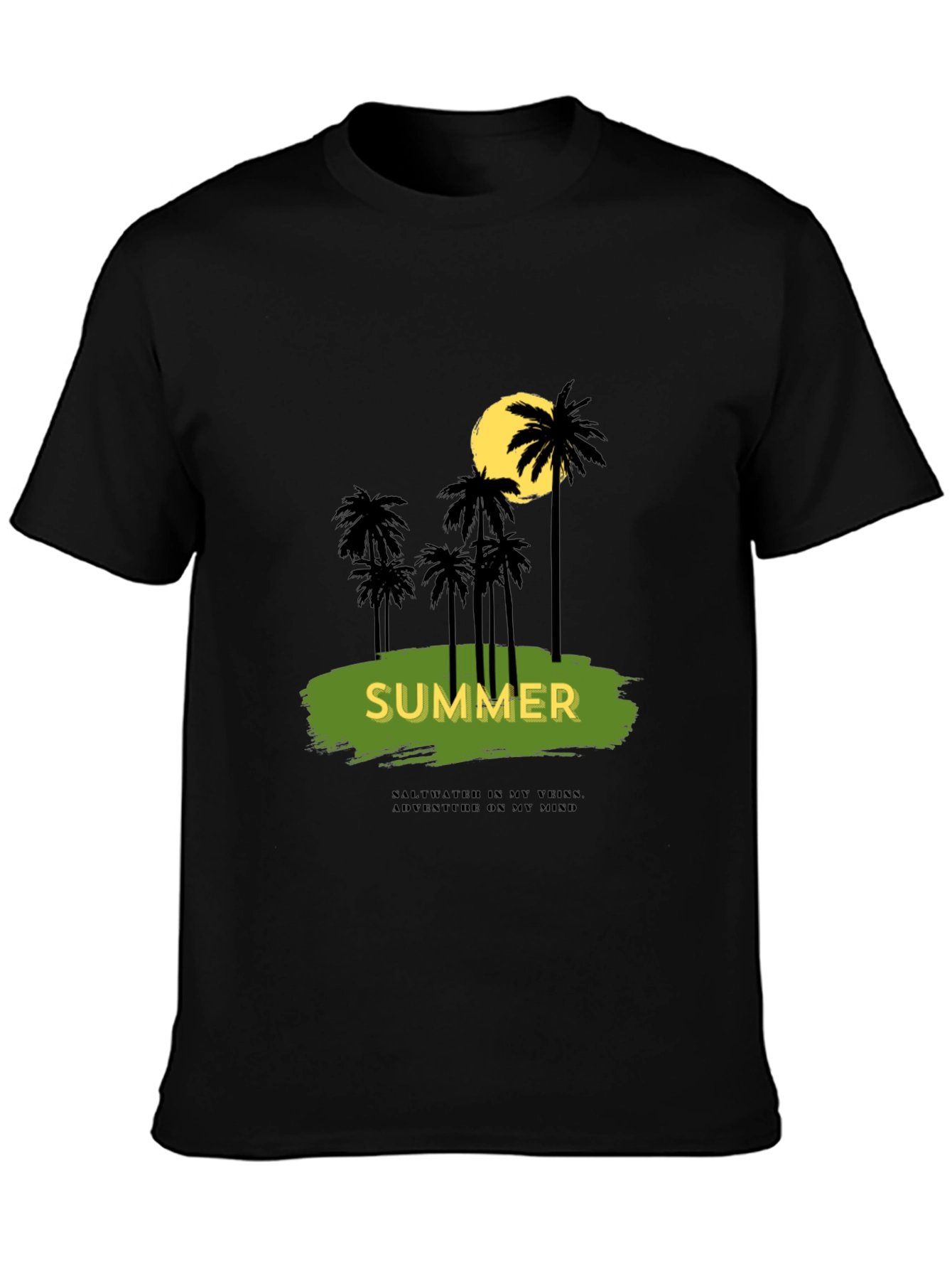 Summer Vibes T-Shirt - Tropical Palm Tree Graphic