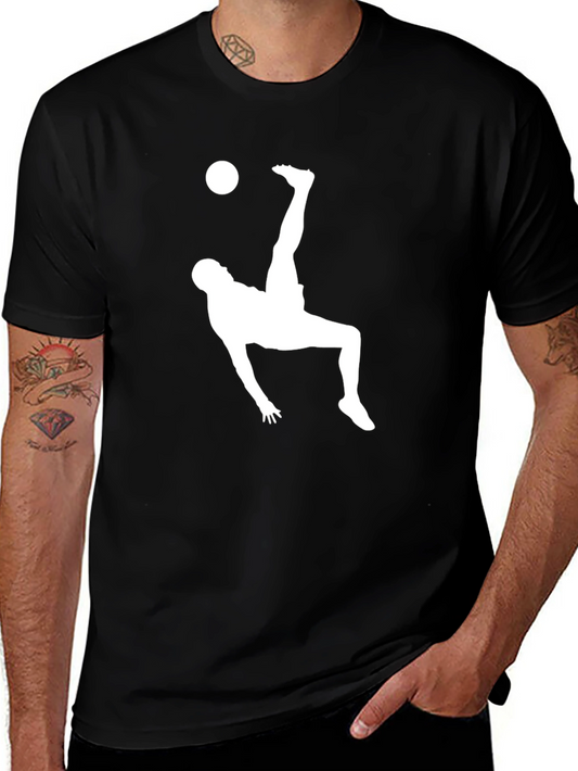 Soccer Bicycle Kick Graphic Tee
