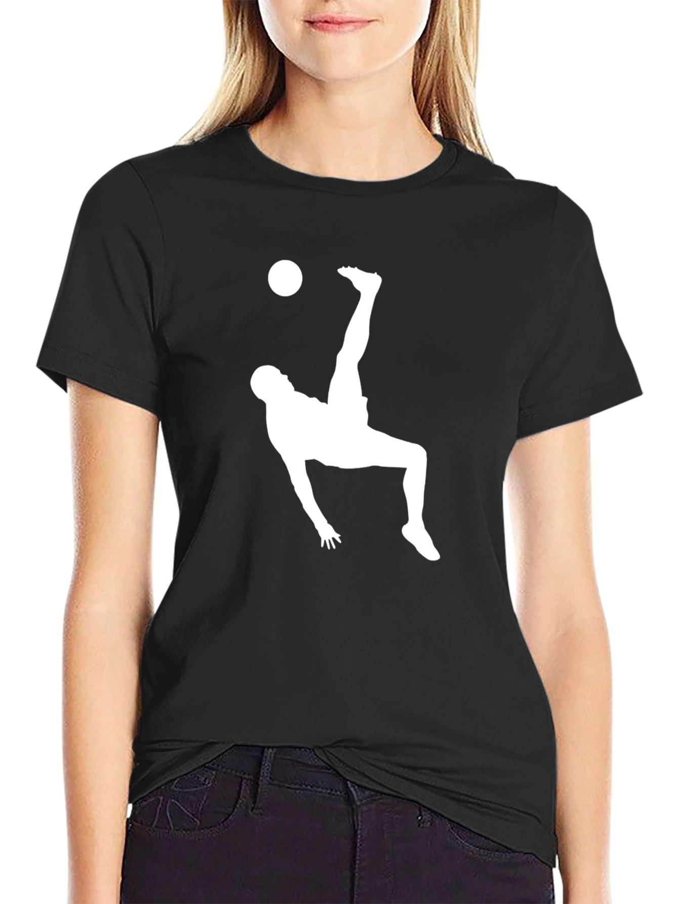 Soccer Bicycle Kick Graphic Tee