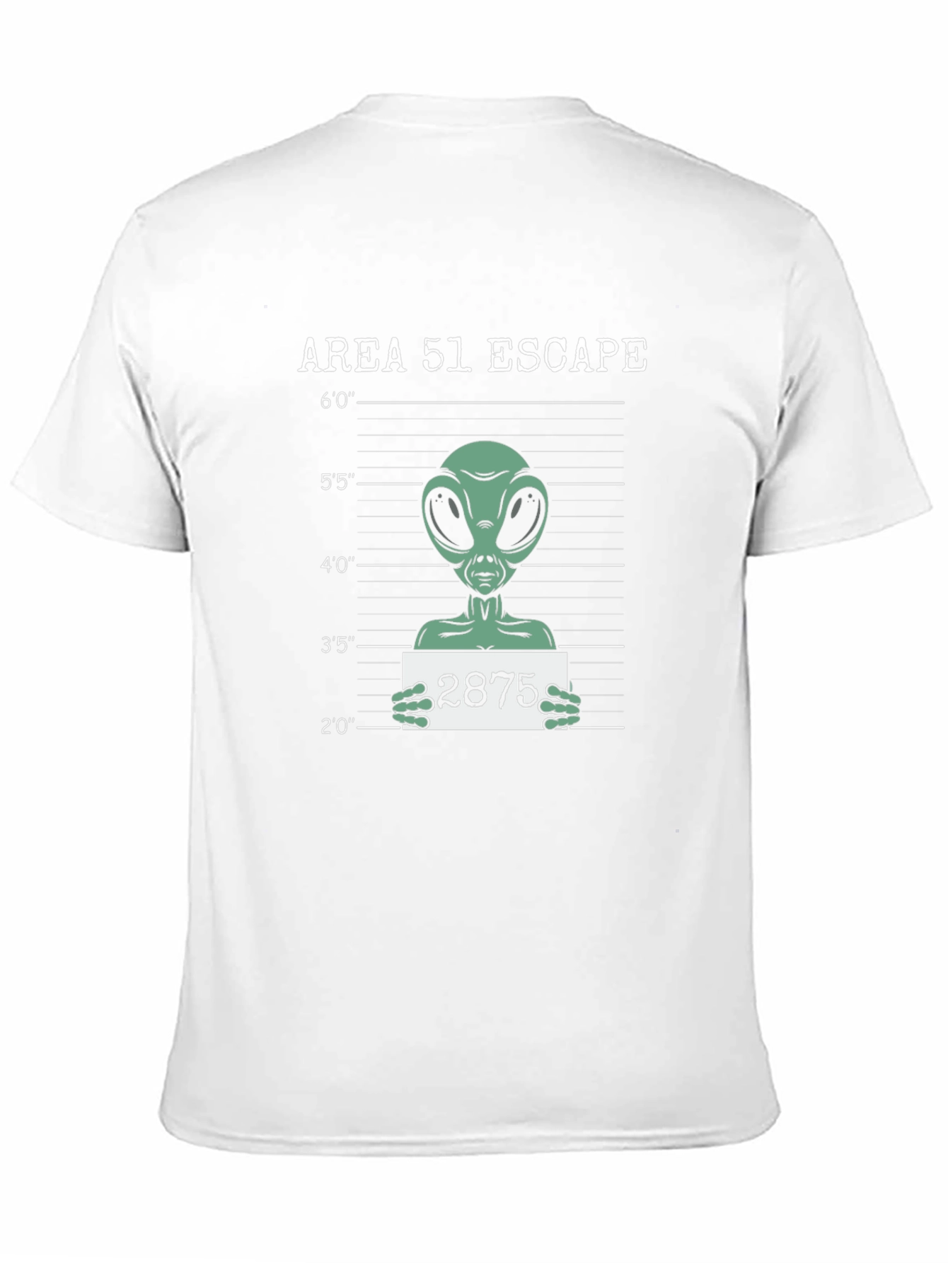 Area 51 Escape T-Shirt - Alien Mugshot