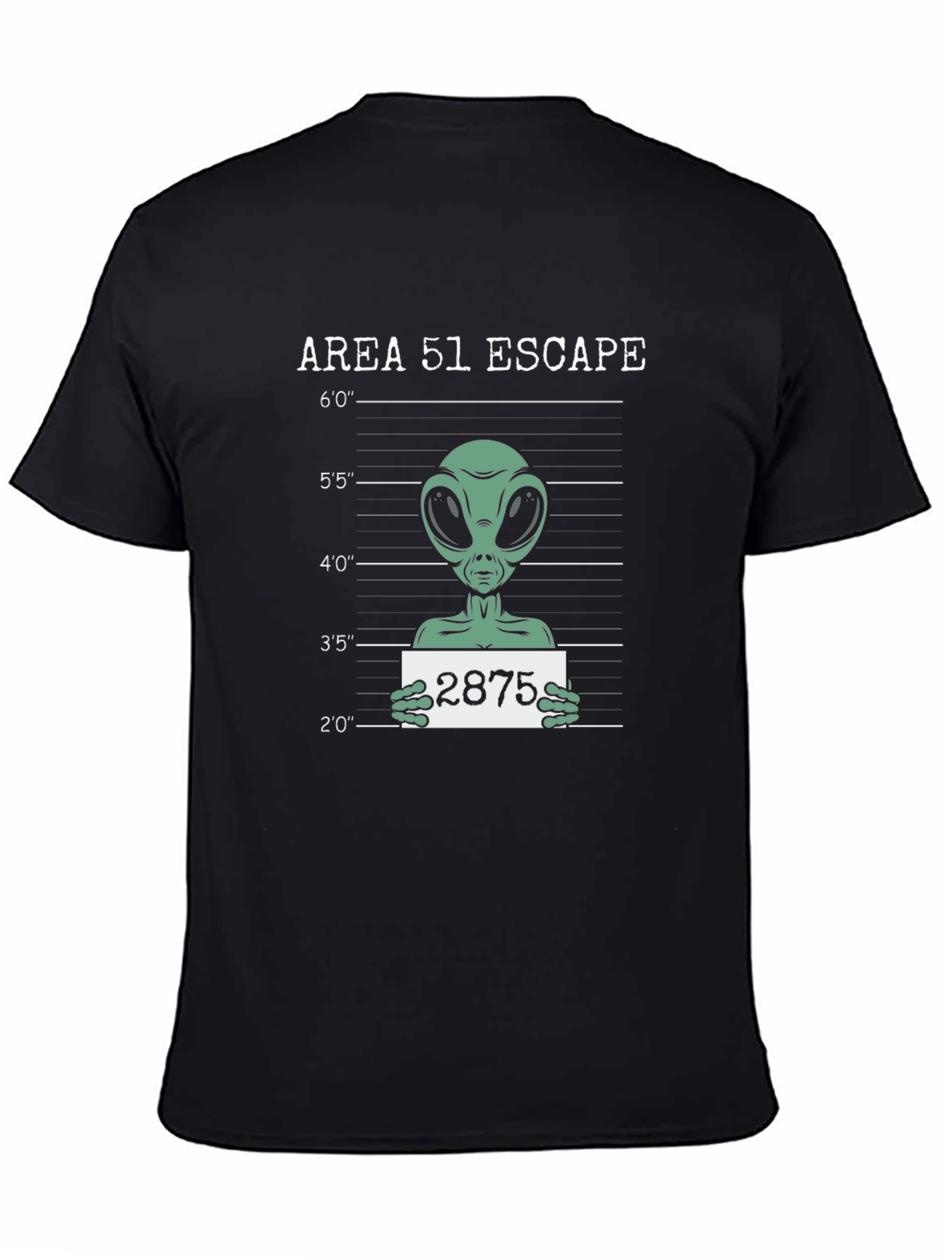 Area 51 Escape T-Shirt - Alien Mugshot