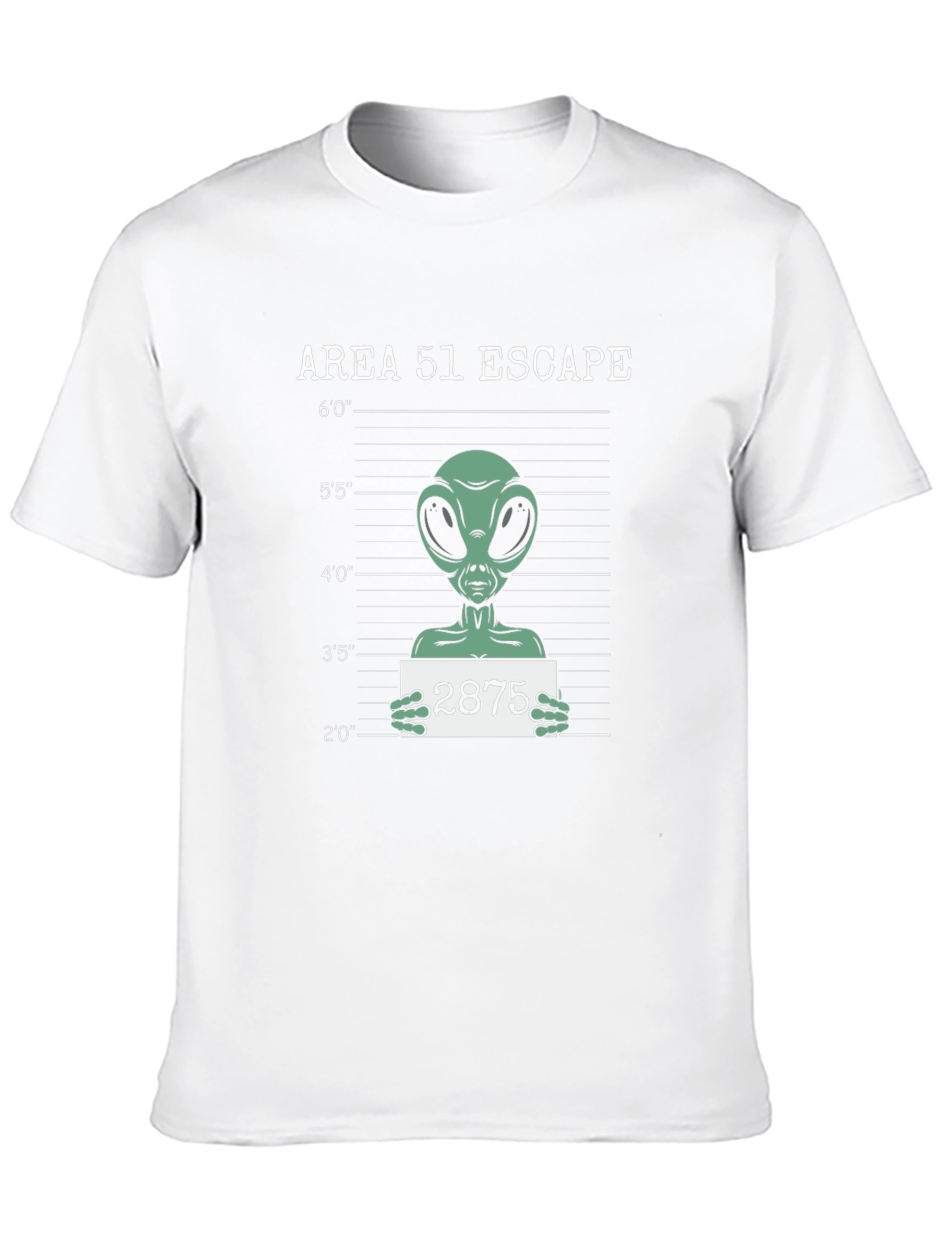 Area 51 Escape T-Shirt - Alien Mugshot