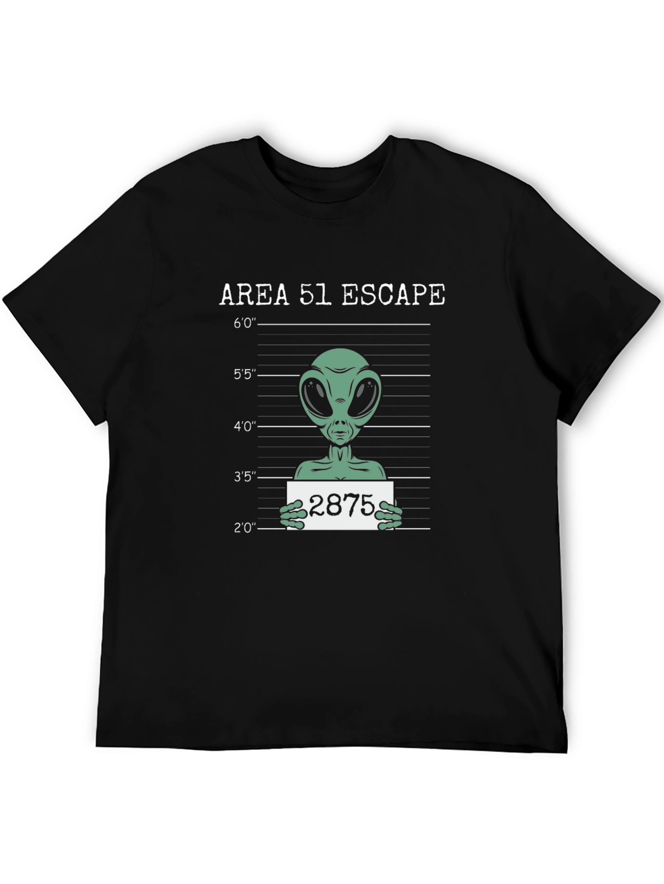 Area 51 Escape T-Shirt - Alien Mugshot