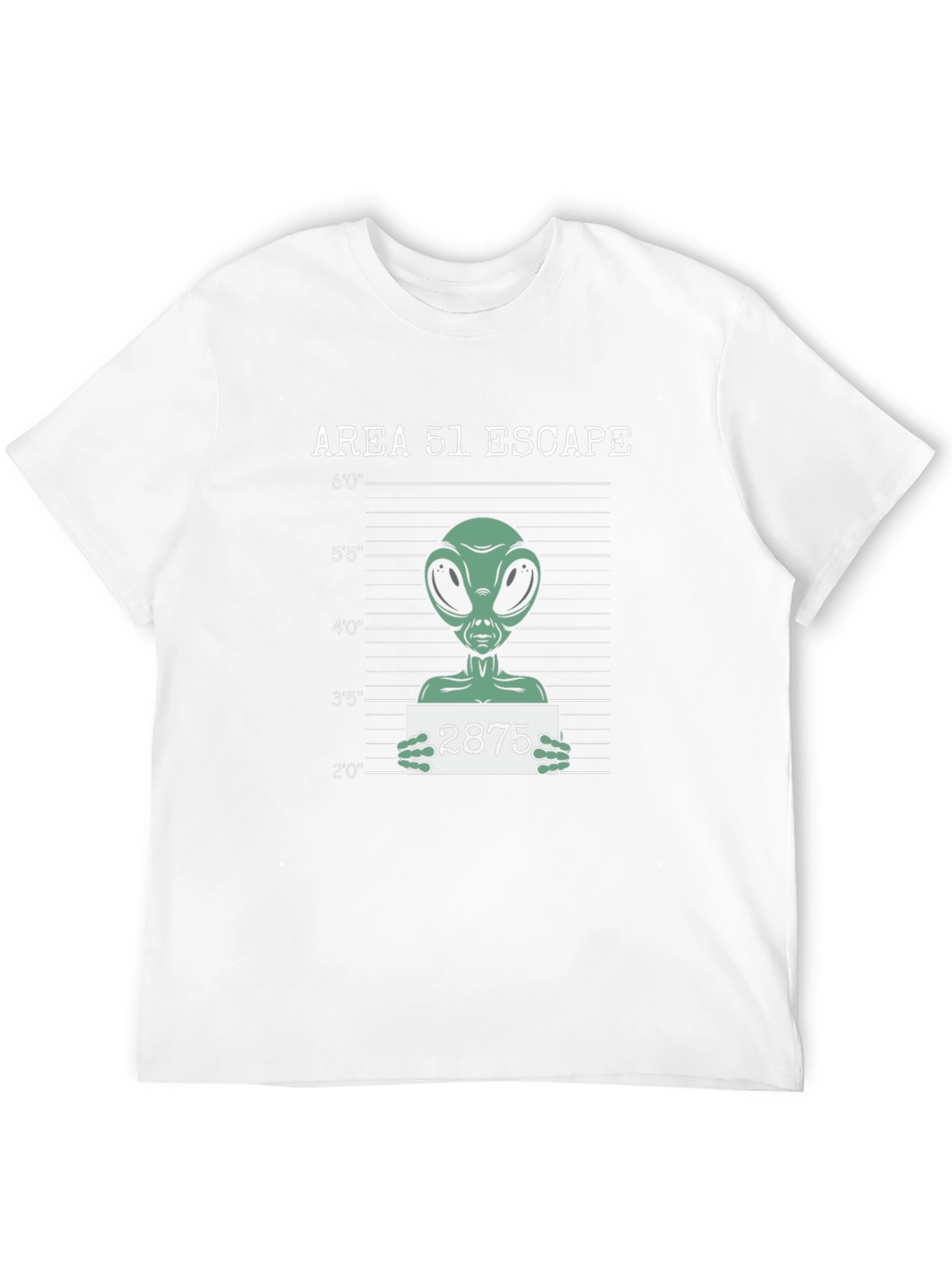 Area 51 Escape T-Shirt - Alien Mugshot