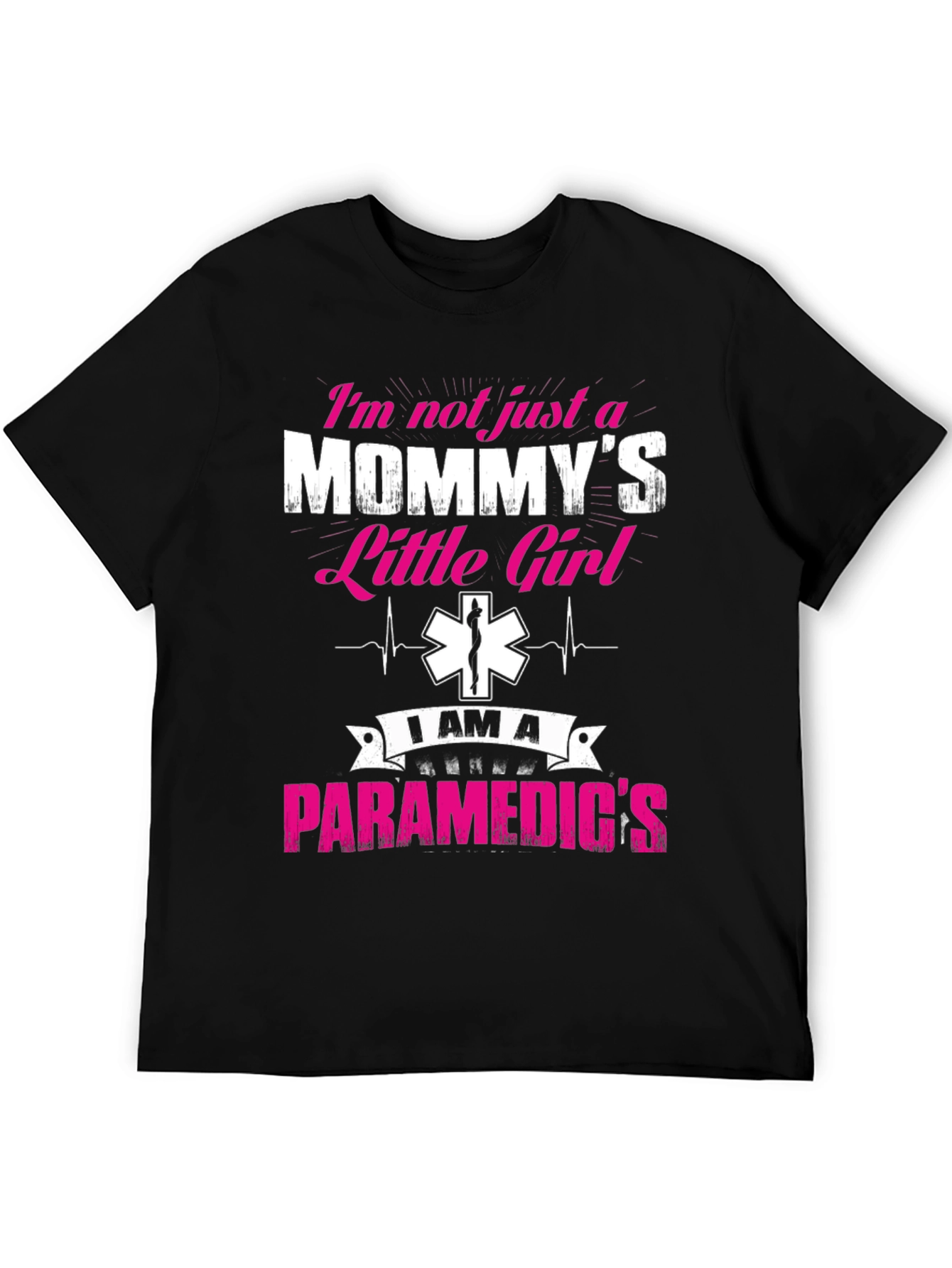 Mommys Little Girl Paramedic T-Shirt