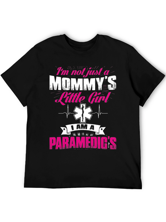 Mommys Little Girl Paramedic T-Shirt