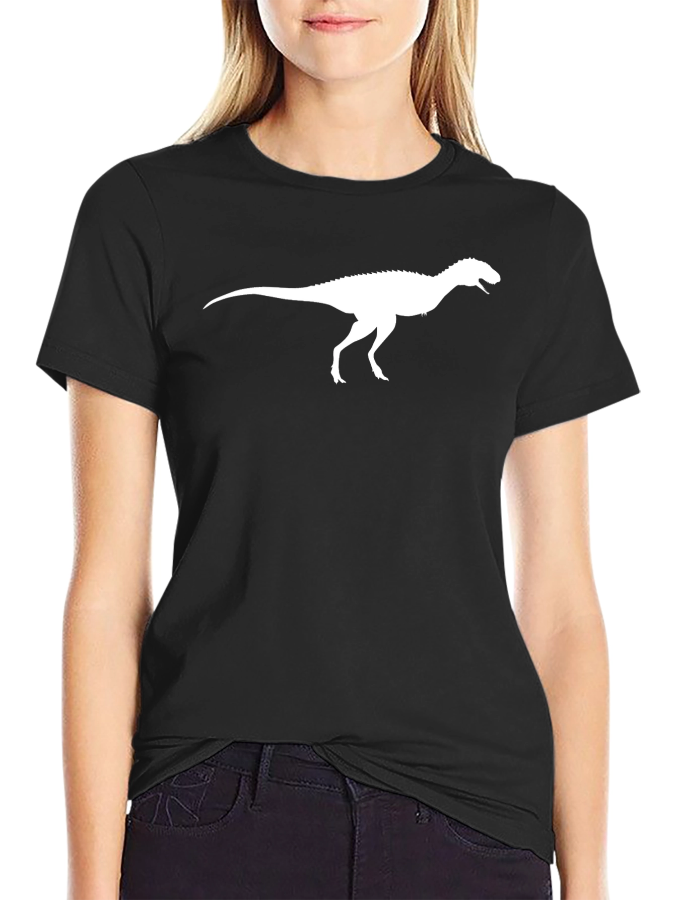Dinosaur Graphic Tee - Black T-Shirt