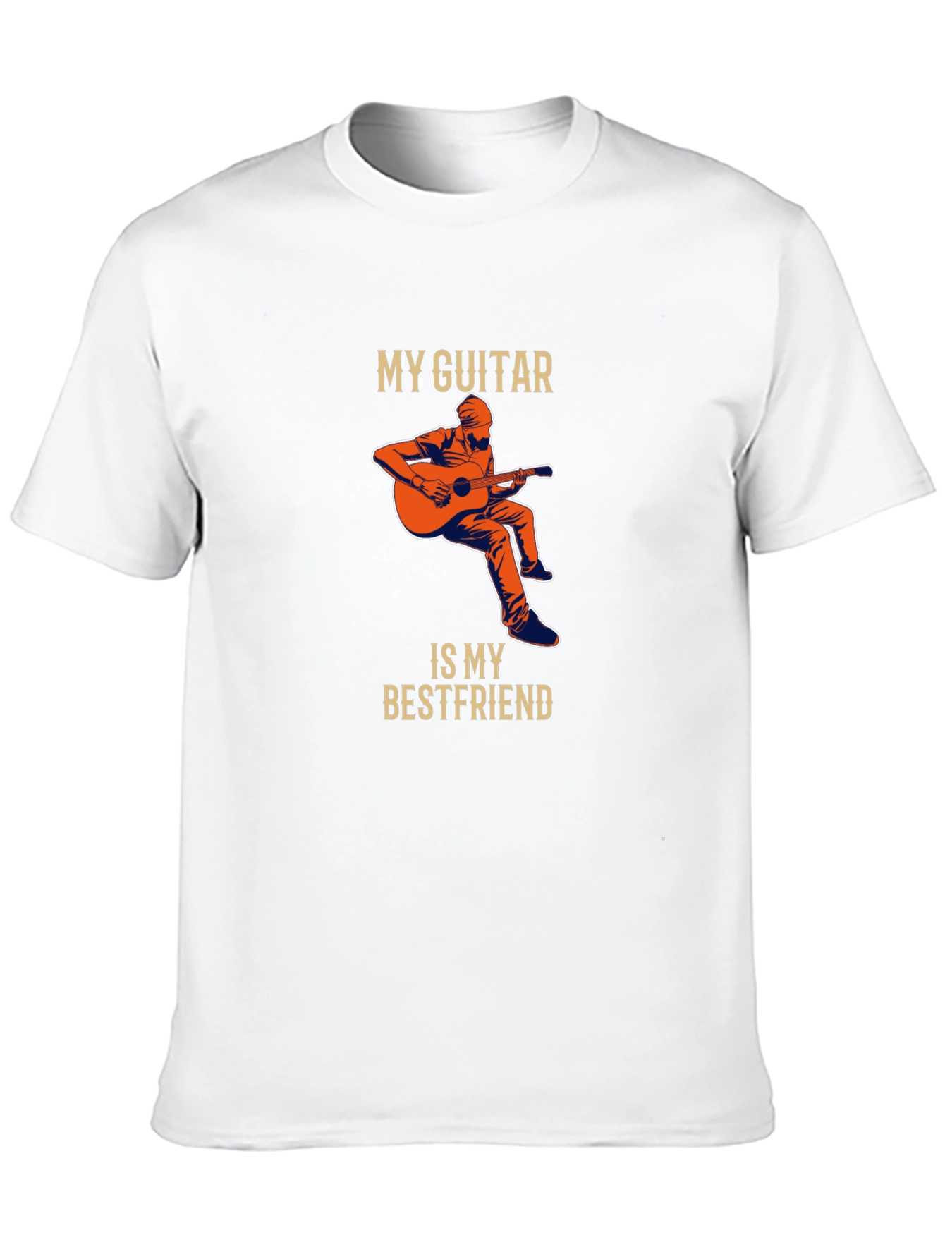 Guitar Bestfriend Graphic Tee - Musician T-Shirt