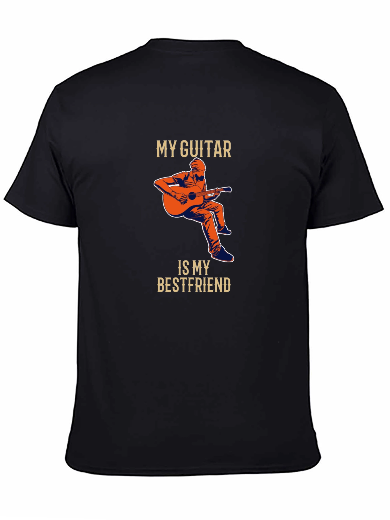 Guitar Bestfriend Graphic Tee - Musician T-Shirt