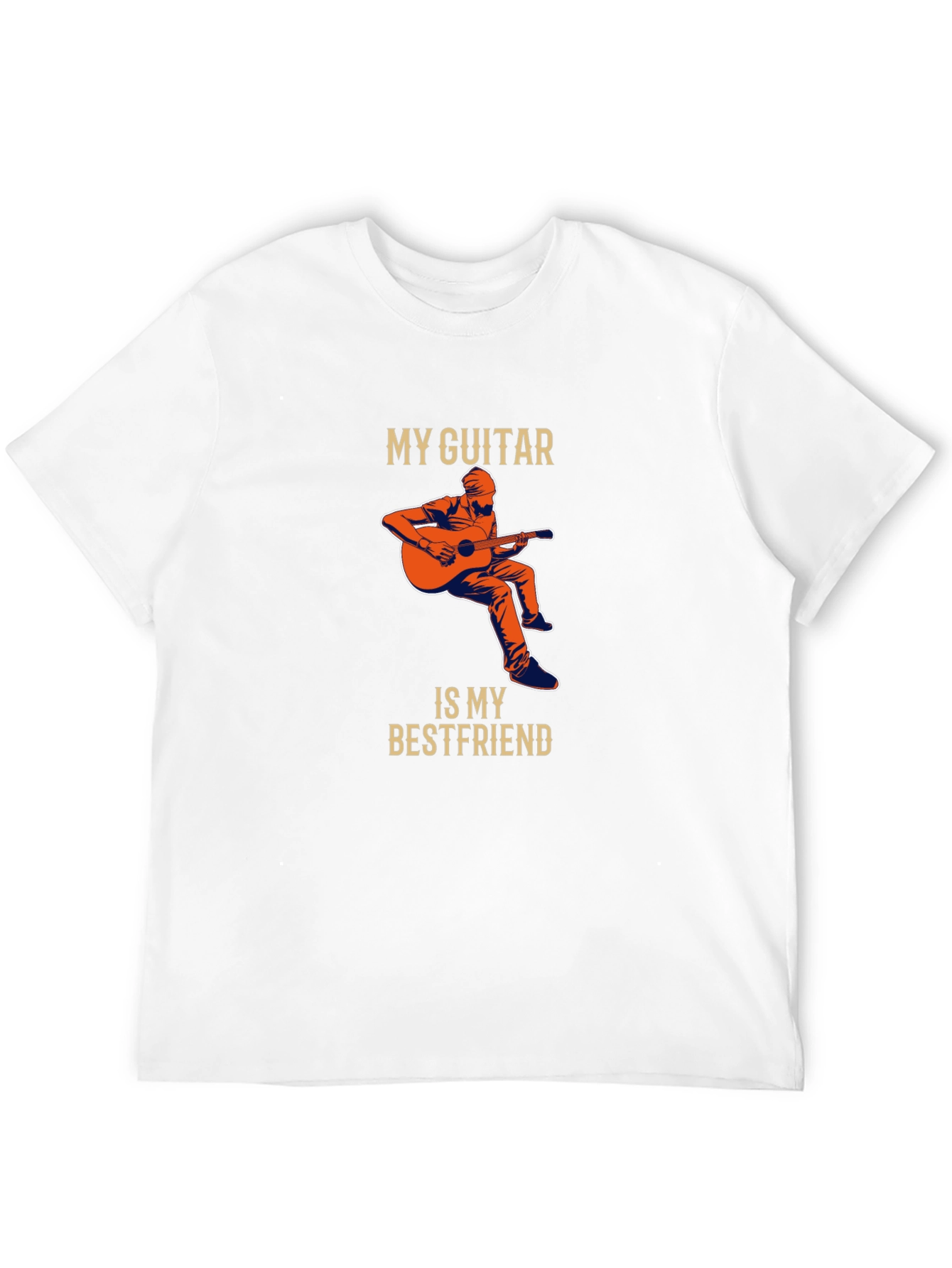 Guitar Bestfriend Graphic Tee - Musician T-Shirt