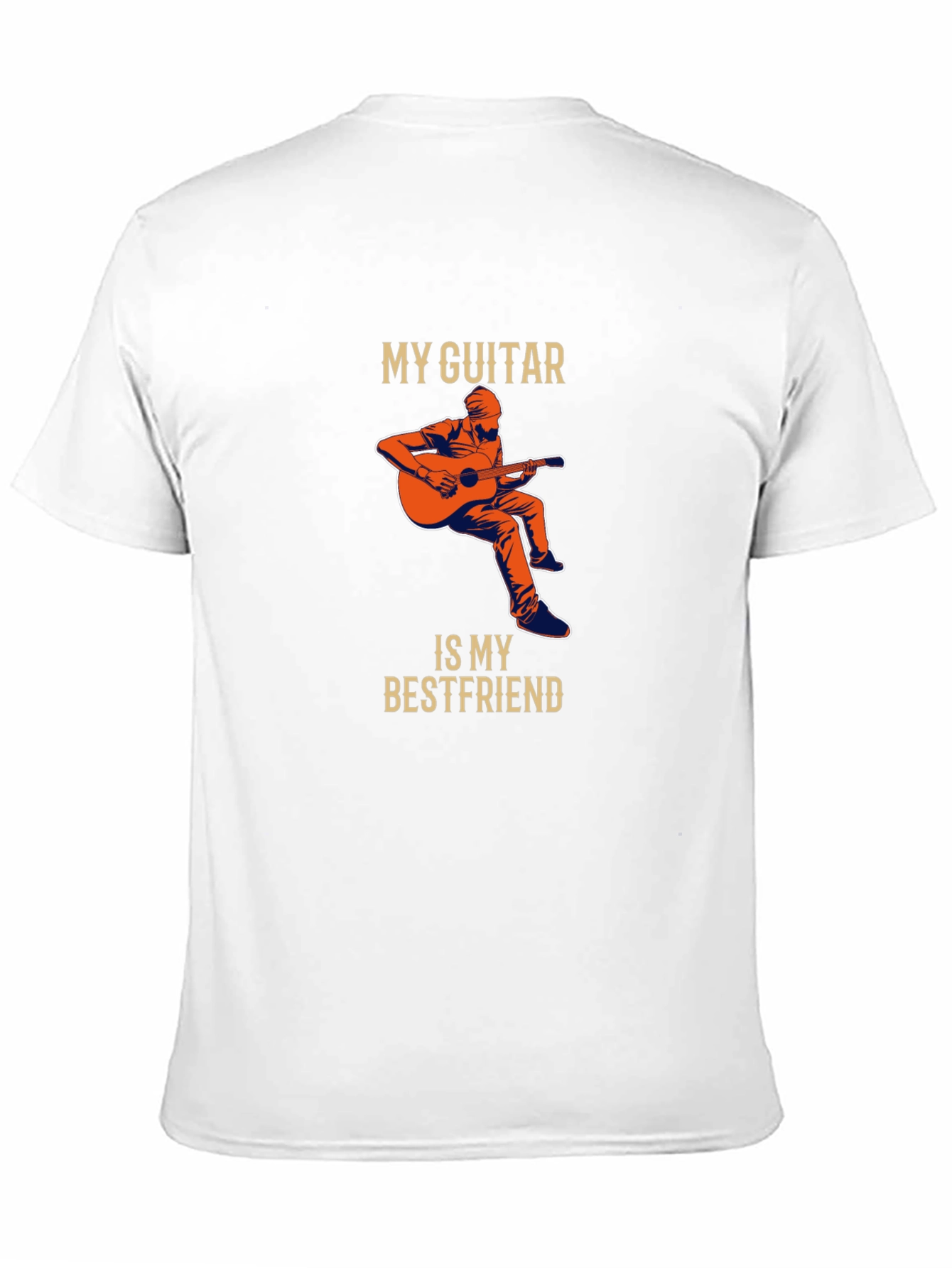 Guitar Bestfriend Graphic Tee - Musician T-Shirt