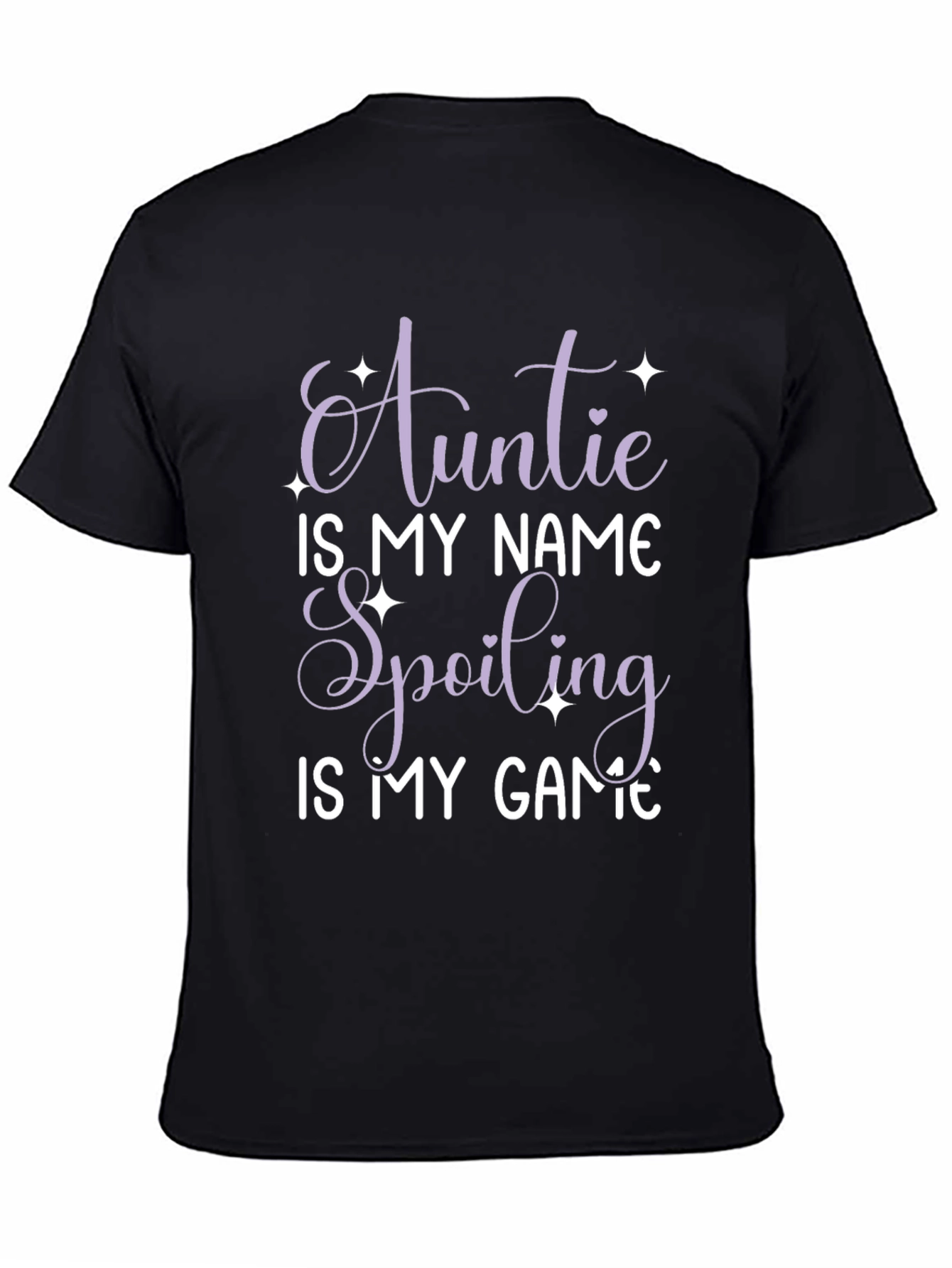 Auntie is my Name T-Shirt - Black