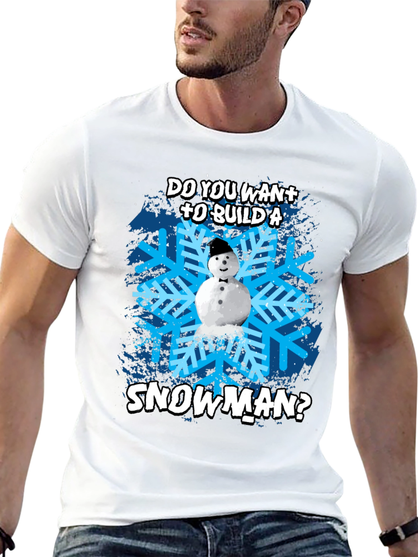 Do You Want To Build A Snowman Graphic Tee