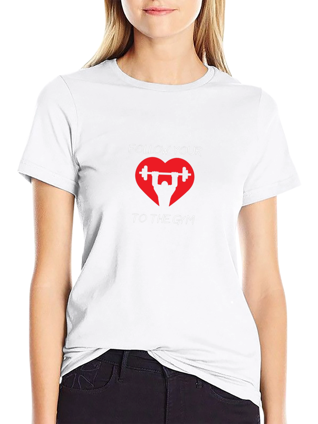 Follow Your Heart Gym T-Shirt