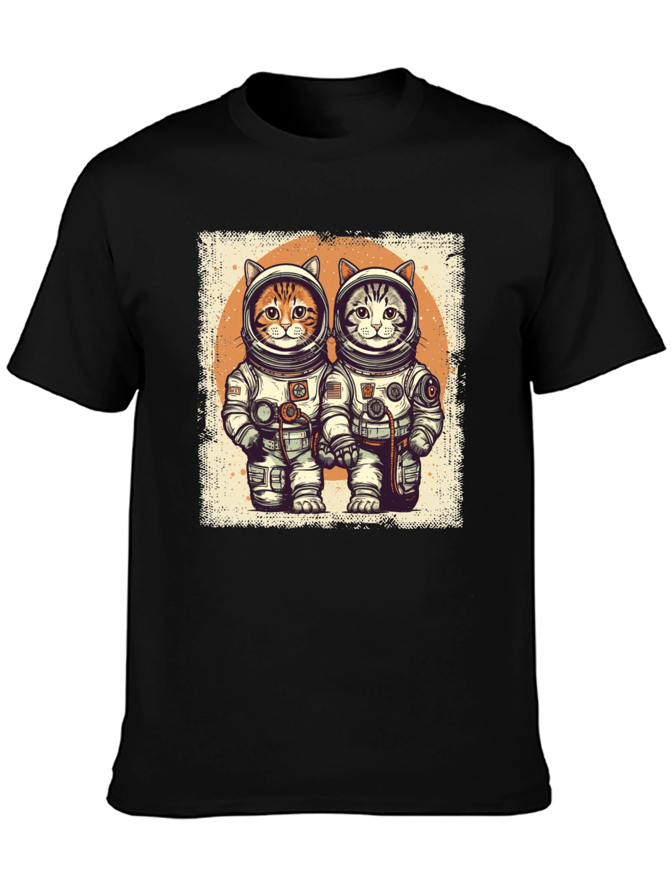 Astronaut Cat T-Shirt - Space Adventure Tee