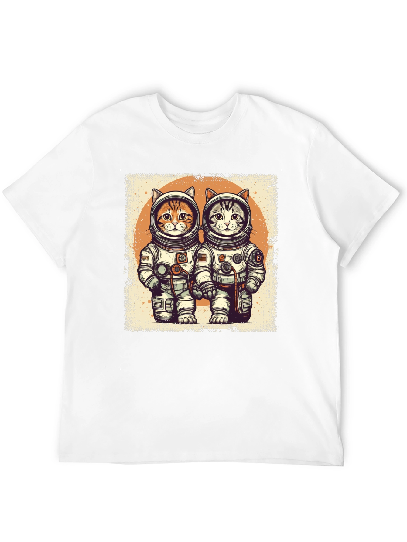 Astronaut Cat T-Shirt - Space Adventure Tee