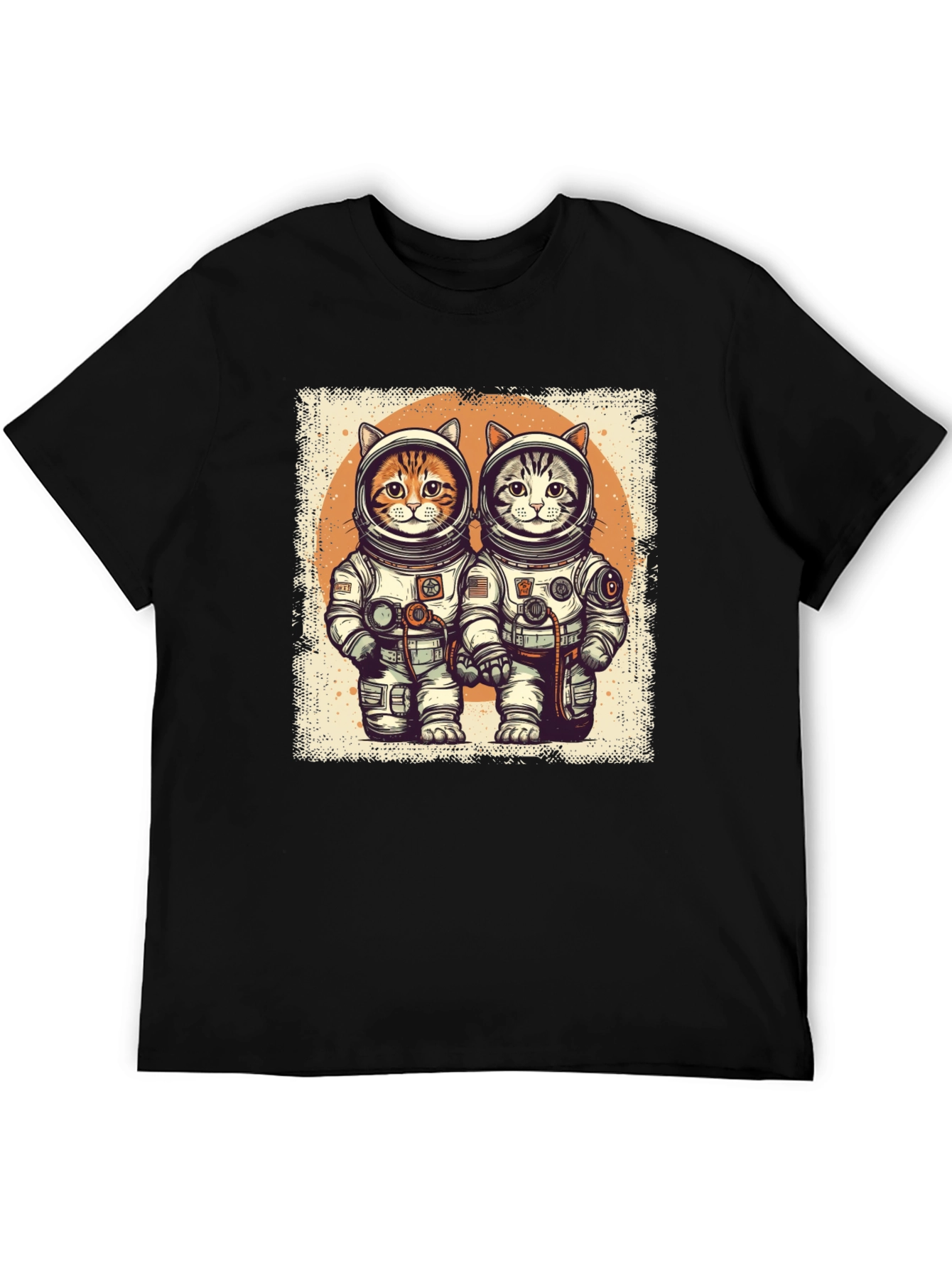 Astronaut Cat T-Shirt - Space Adventure Tee