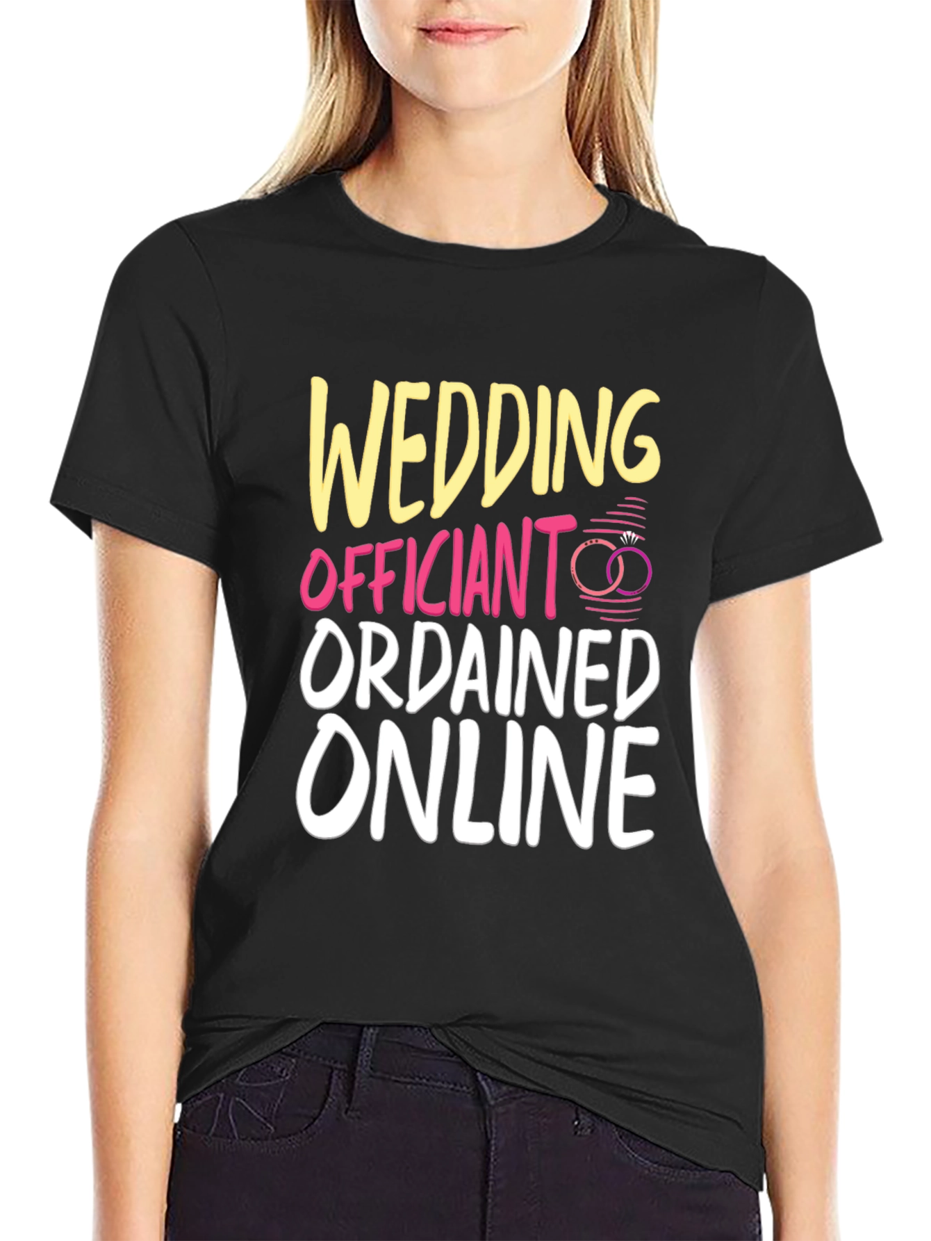 Wedding Officiant Ordained Online T-Shirt
