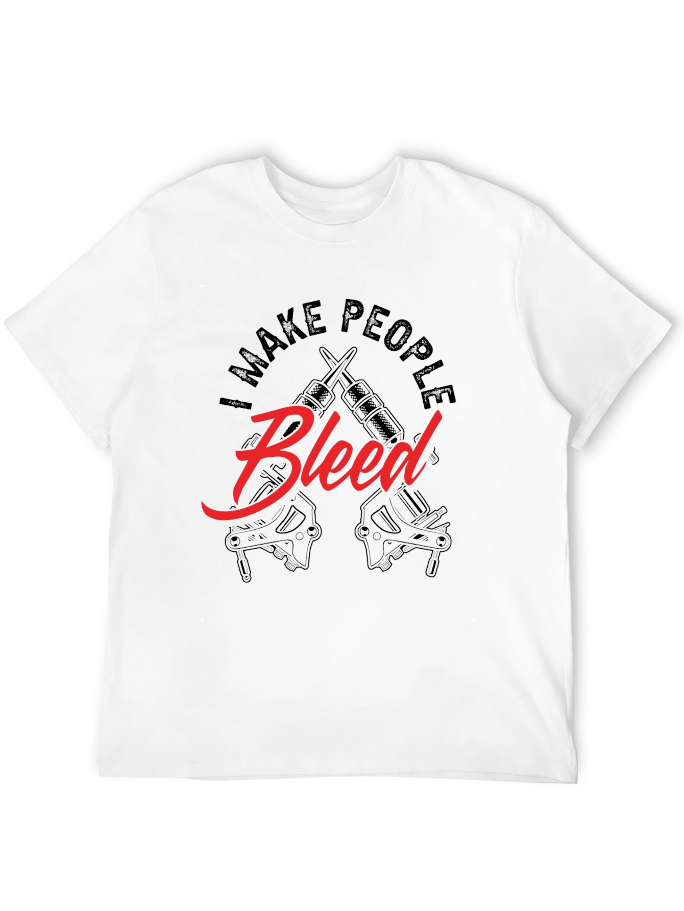 I Make People Bleed Black T-Shirt