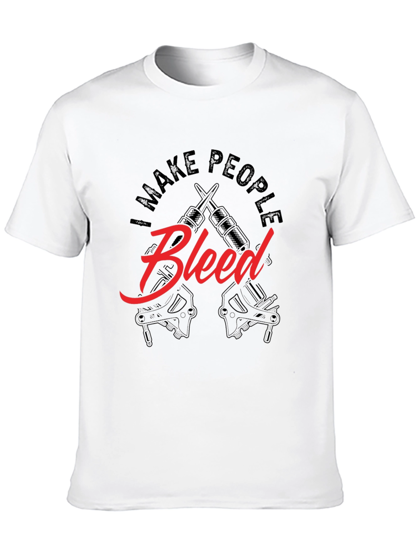 I Make People Bleed Black T-Shirt