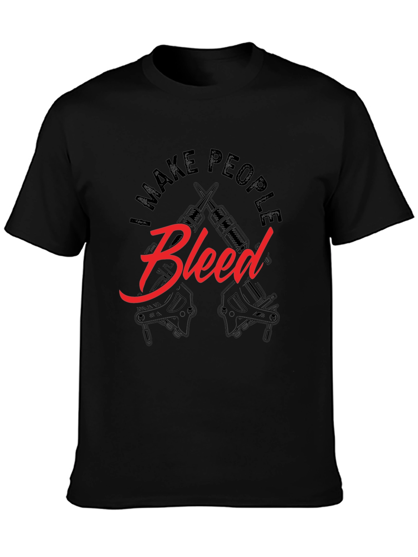 I Make People Bleed Black T-Shirt