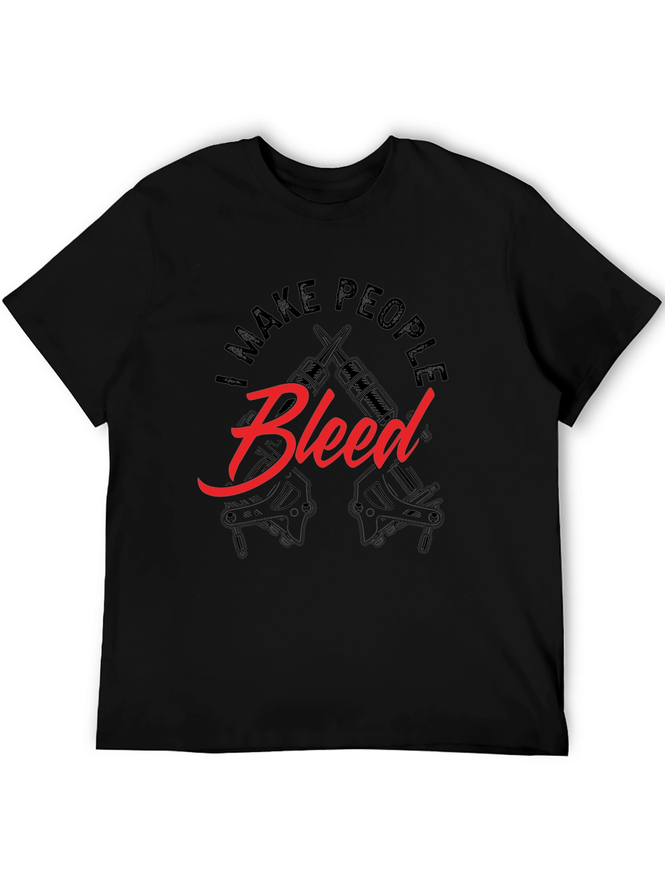I Make People Bleed Black T-Shirt
