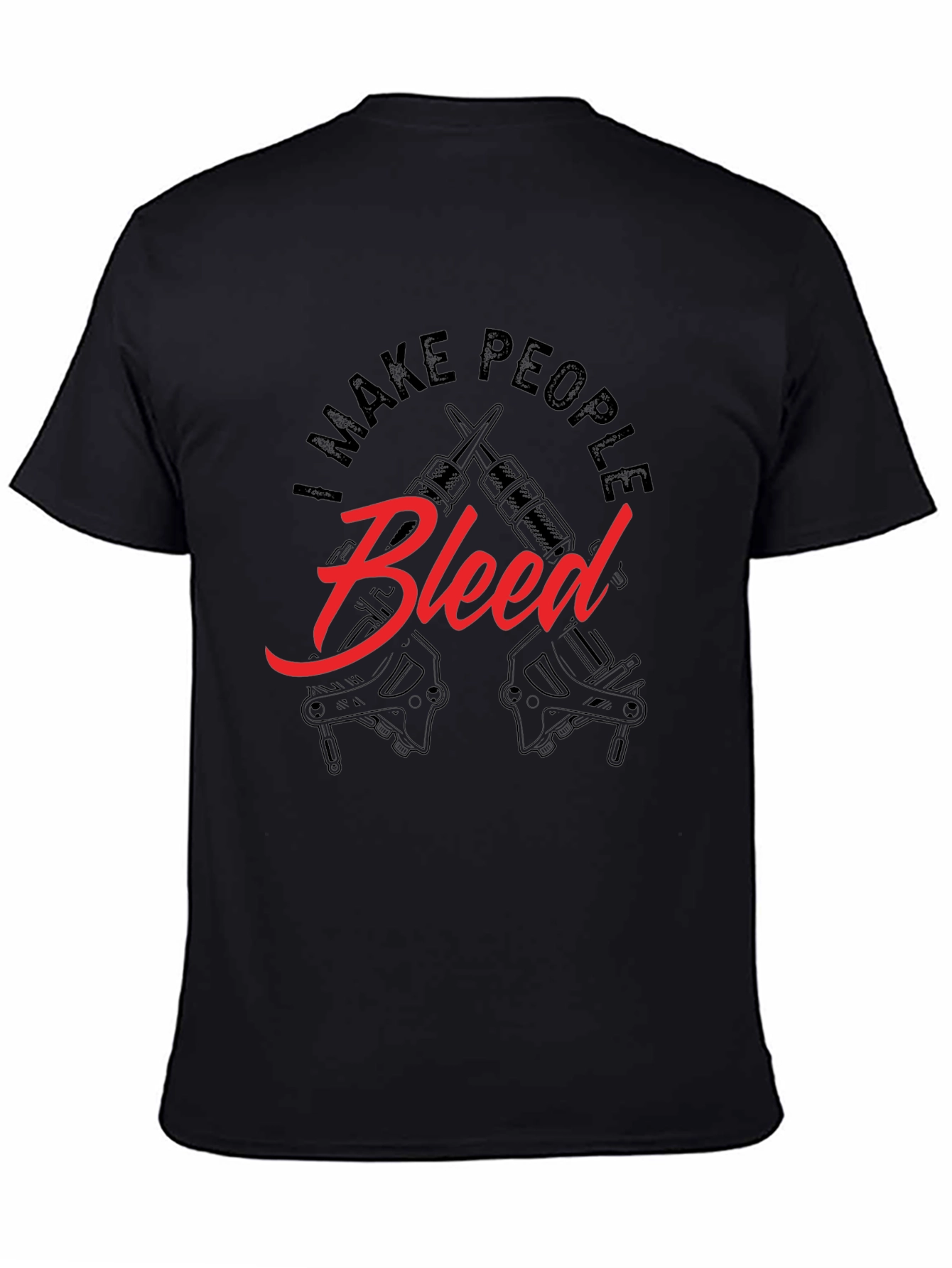 I Make People Bleed Black T-Shirt