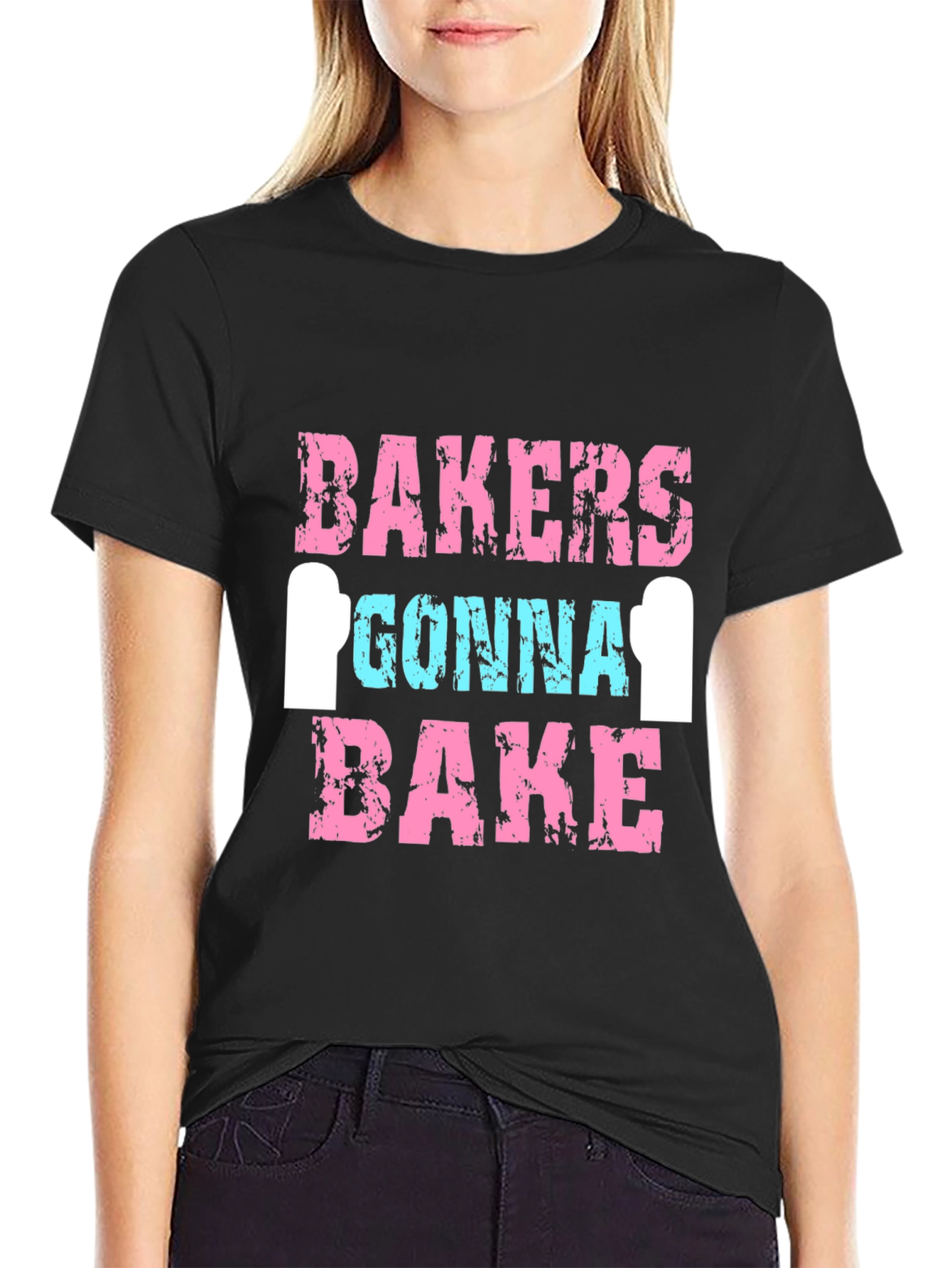 Bakers Gonna Bake Graphic Tee - Funny Baking Shirt