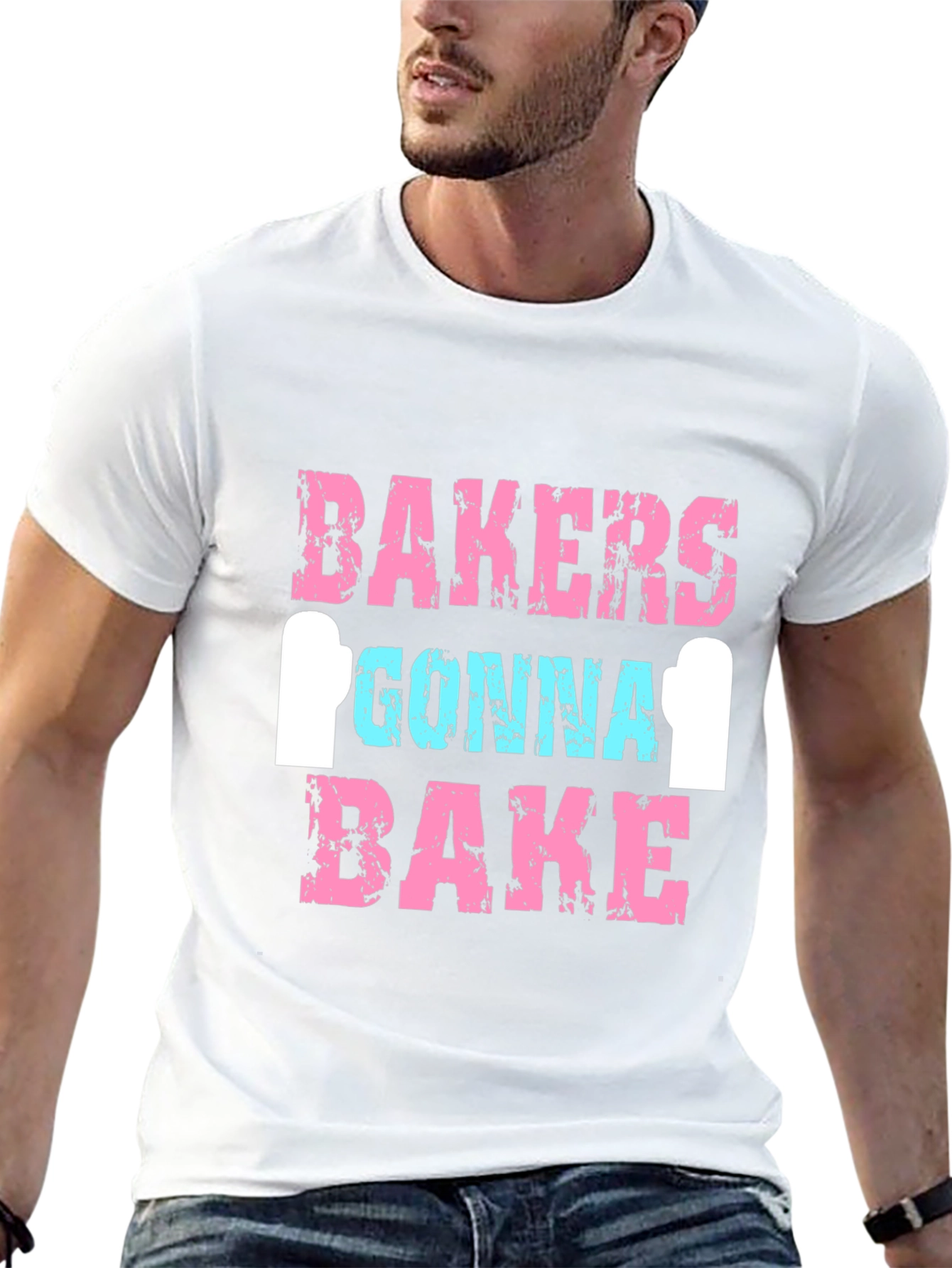 Bakers Gonna Bake Graphic Tee - Funny Baking Shirt