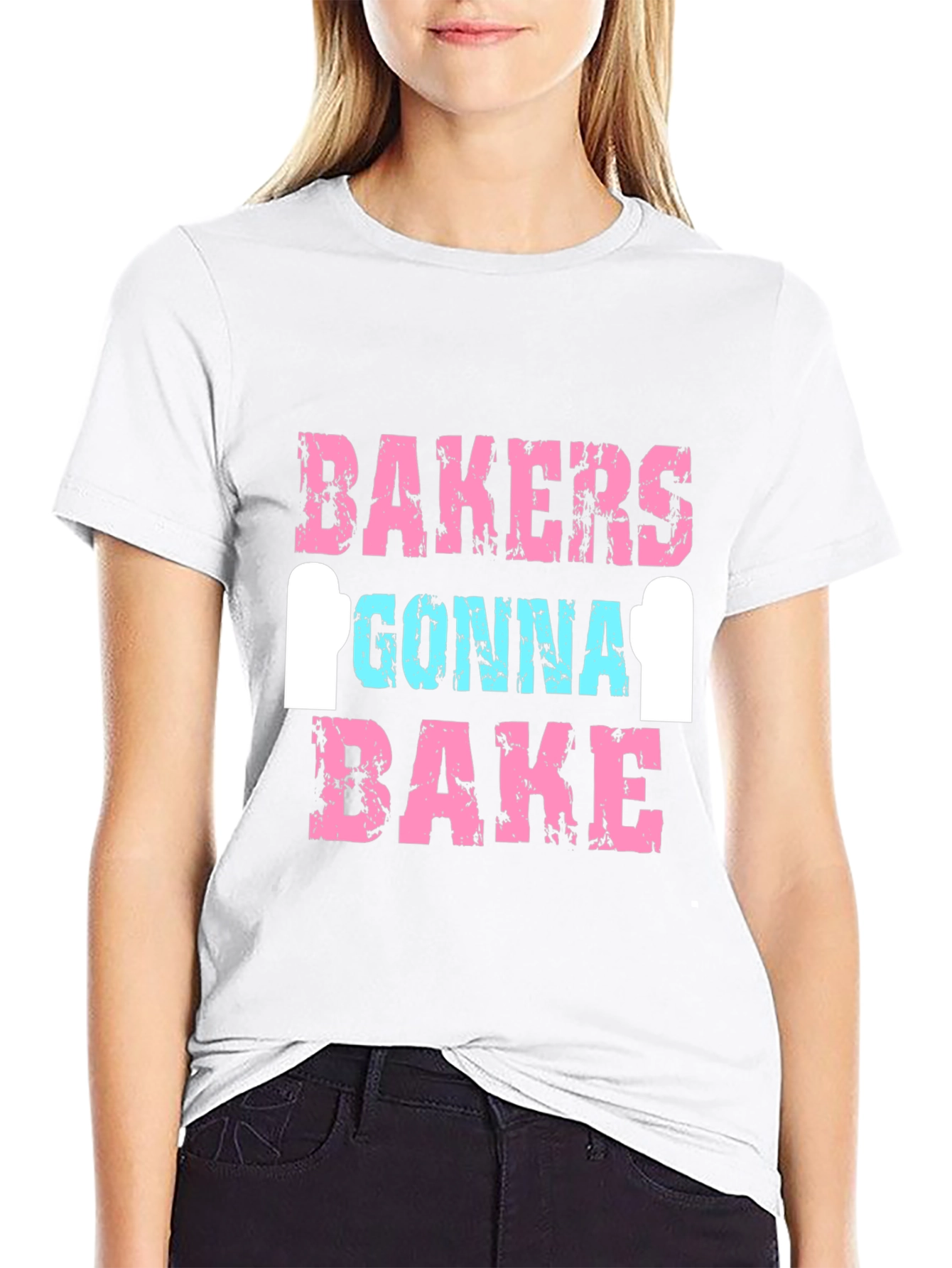 Bakers Gonna Bake Graphic Tee - Funny Baking Shirt