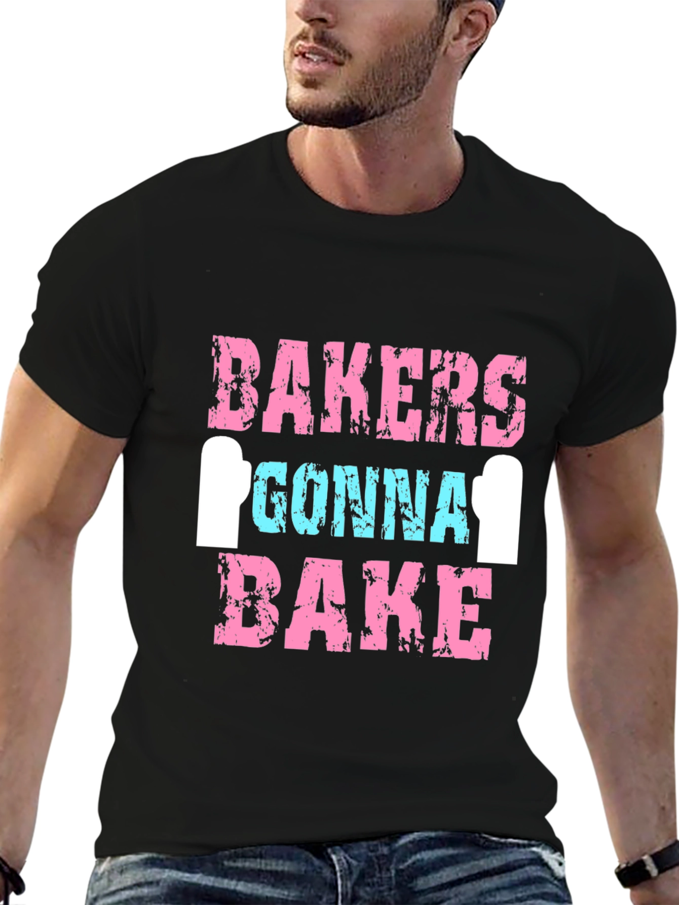 Bakers Gonna Bake Graphic Tee - Funny Baking Shirt