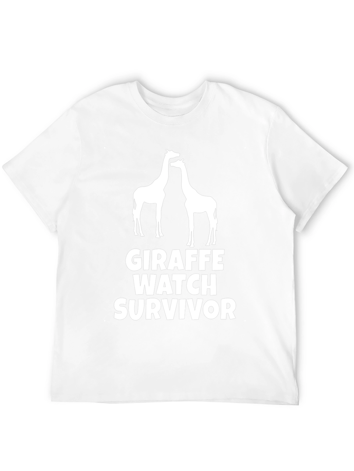 Giraffe Watch Survivor Graphic T-Shirt