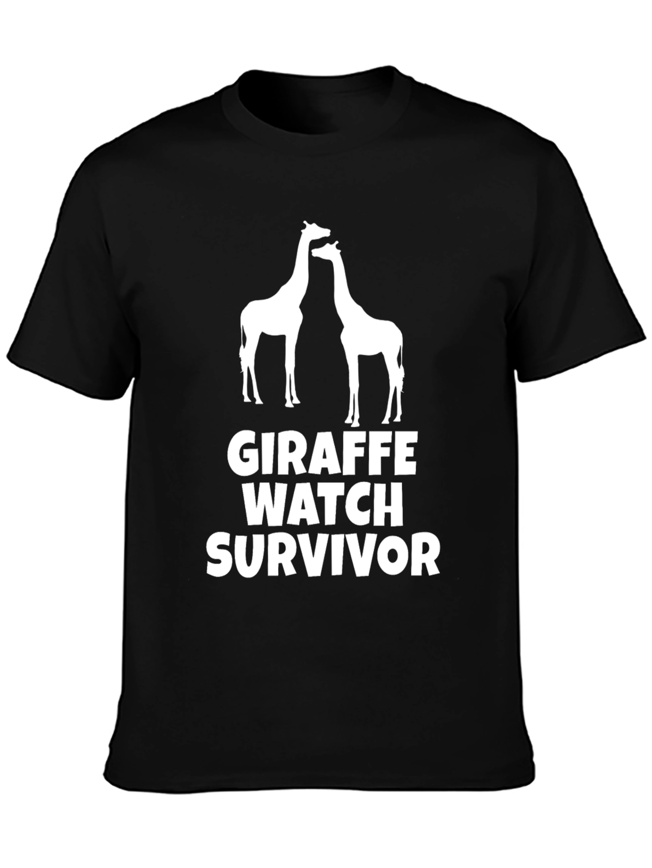 Giraffe Watch Survivor Graphic T-Shirt