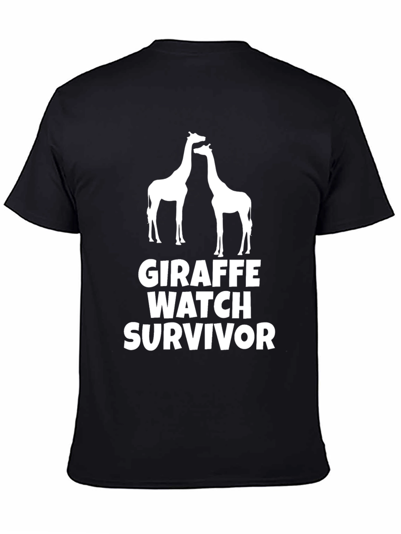 Giraffe Watch Survivor Graphic T-Shirt