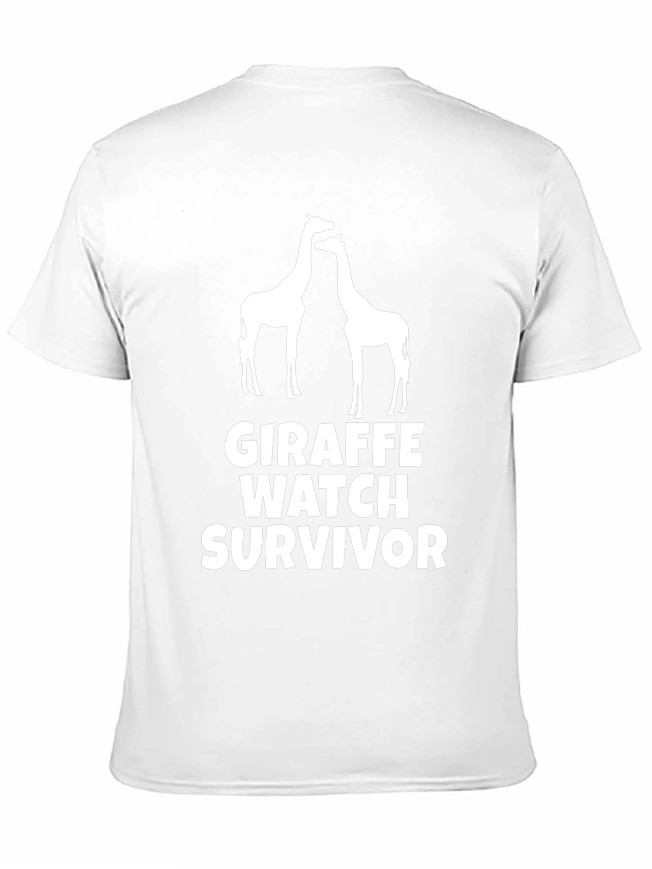 Giraffe Watch Survivor Graphic T-Shirt