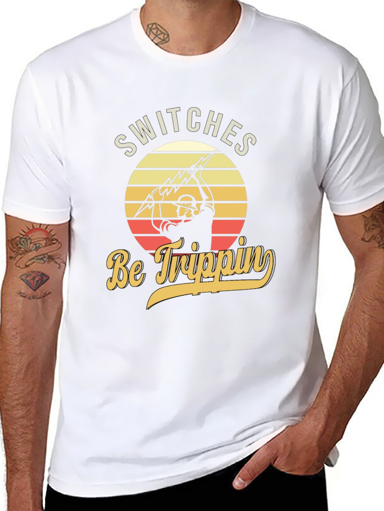 Switches Be Trippin Electrician T-Shirt